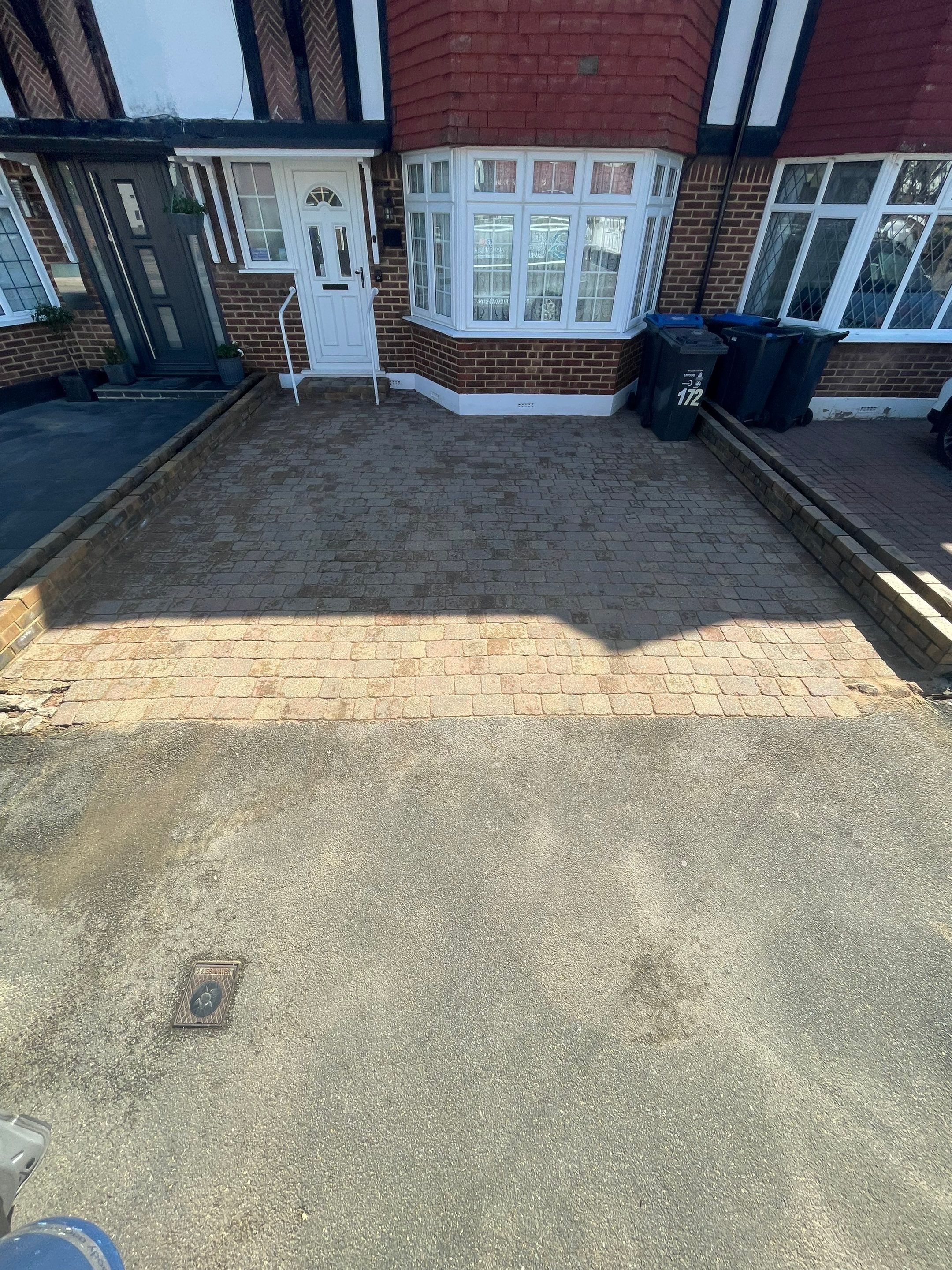 Driveway Clean using honda 21 ltr/min by Ges Exterior Cleaning ltd