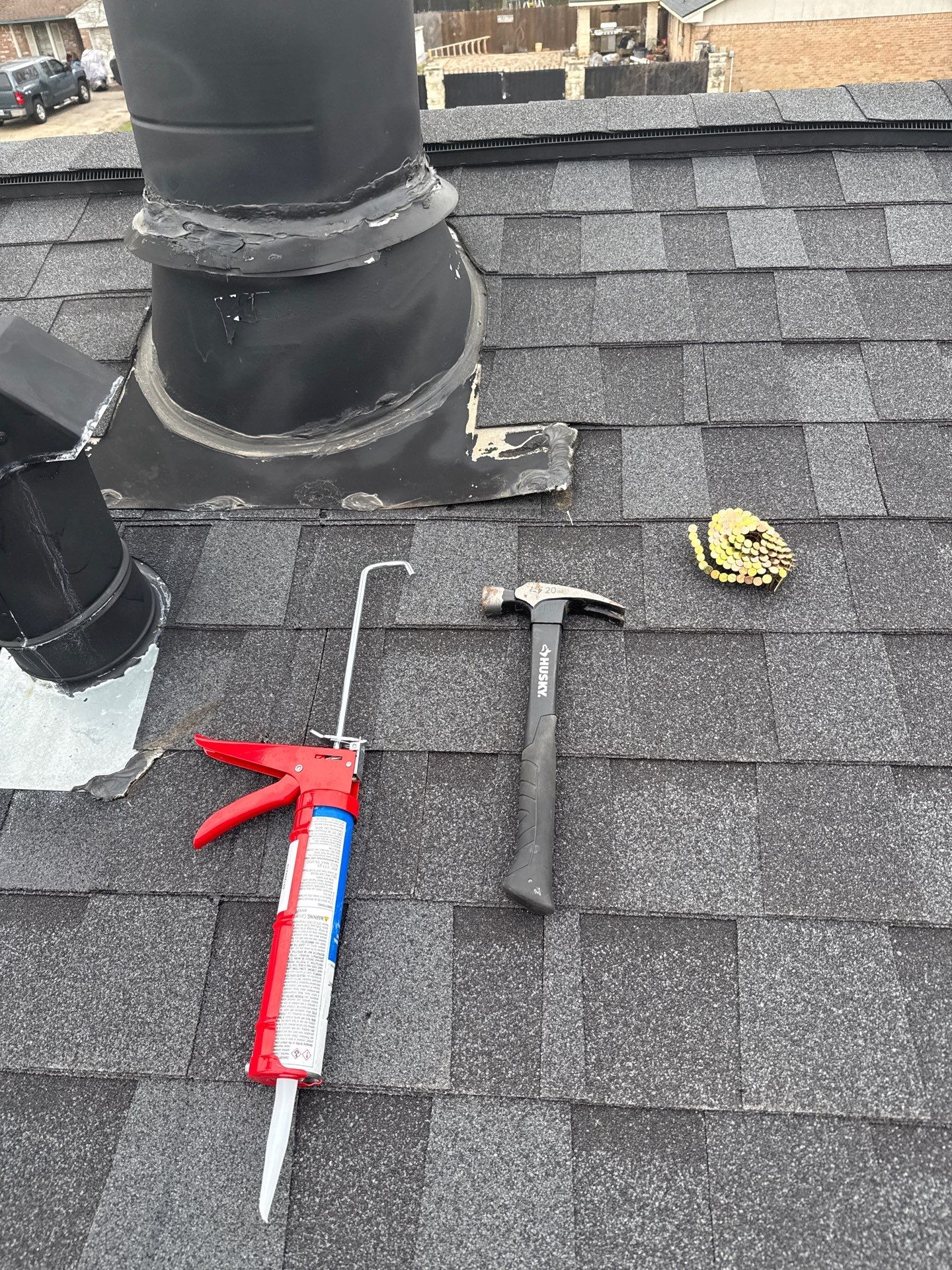 Full Roof Replacement on Brick Ranch — Conroe, TX by PL Roofing & SB Roofing, LLC.