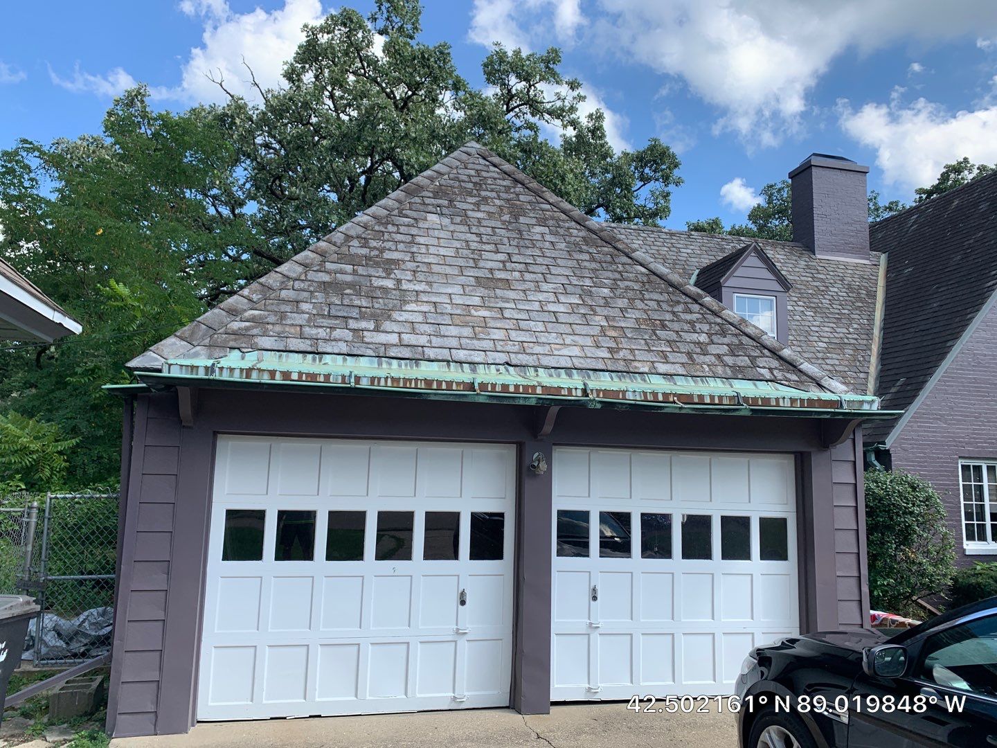 Slate Roof Removal using Atlas Storm Master Slate by Total Exteriors