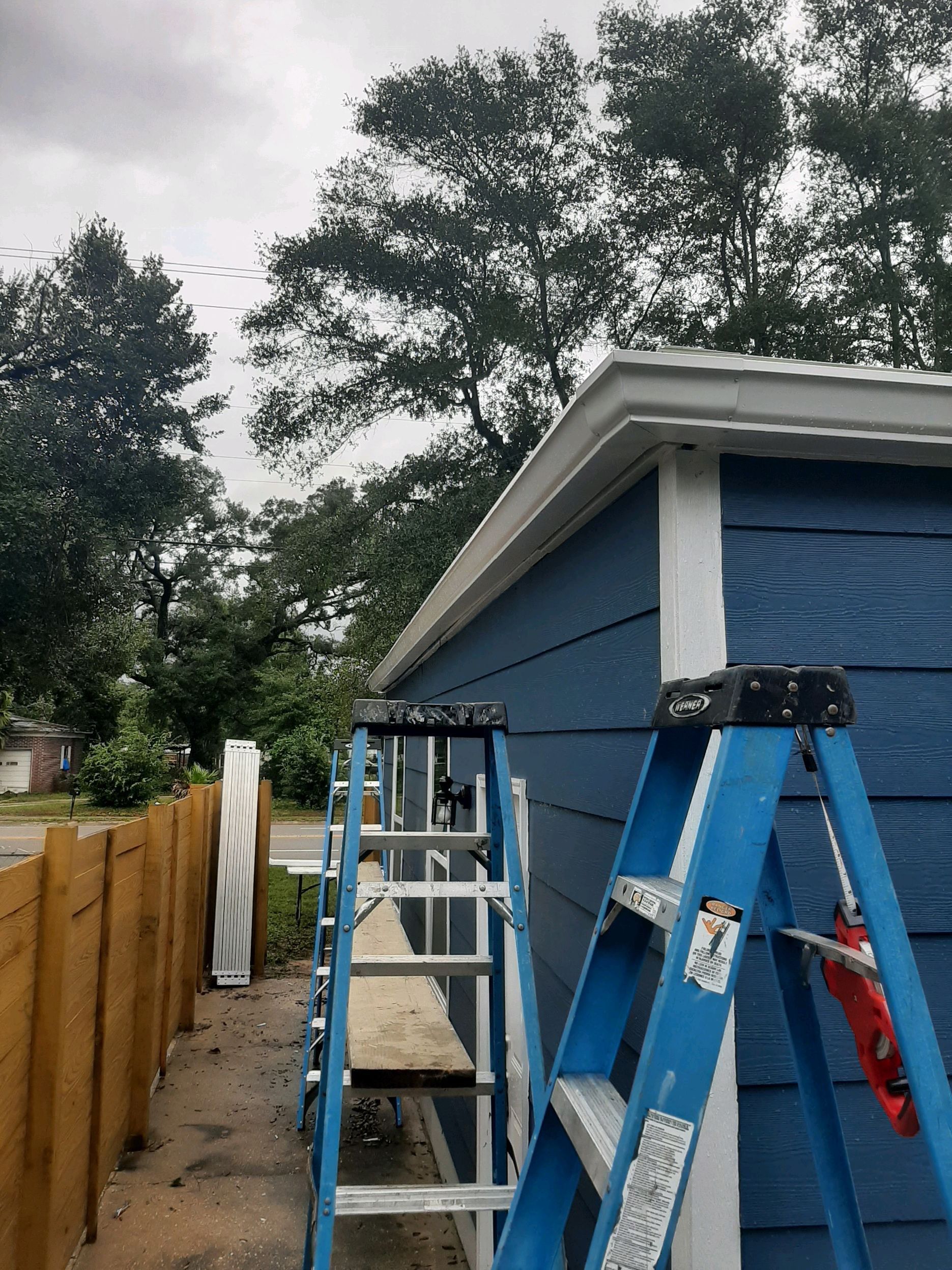 Gutter Installation using K-Style Gutters by Gutter Professors