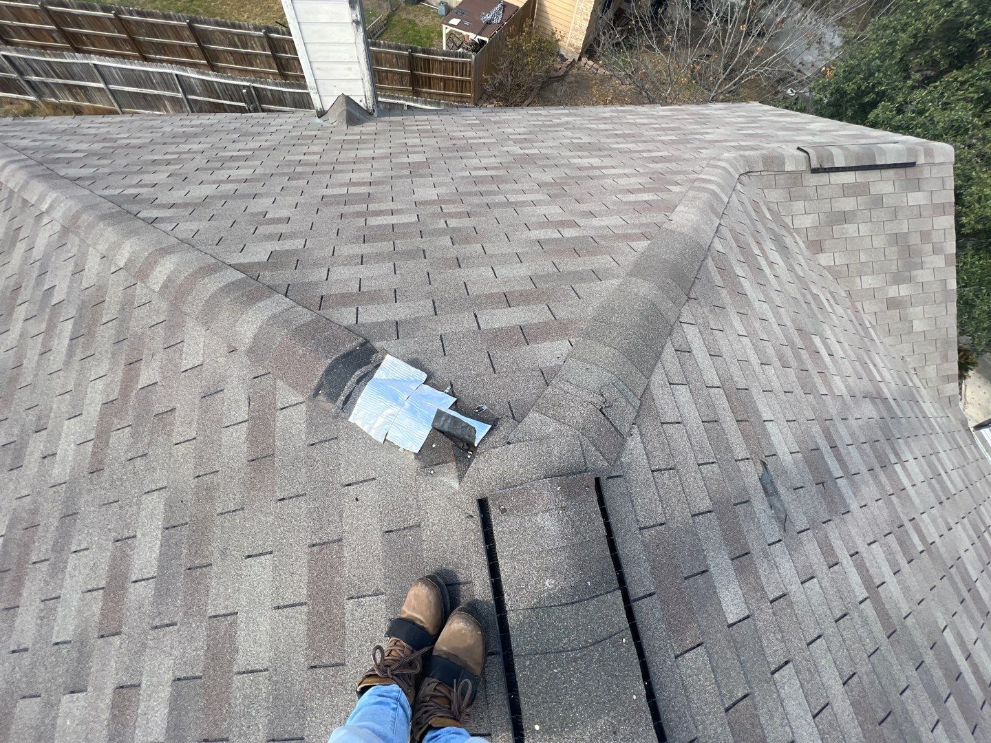 Shasta White Shingles by Reimagine Roofing