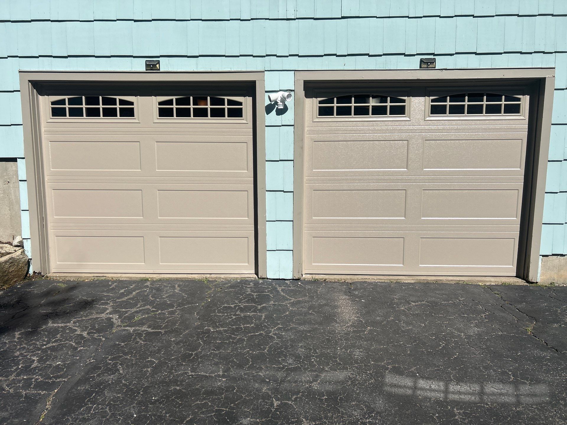 Amarr Olympus Garage Door Installation by DiGiorgi Roofing and Siding Inc