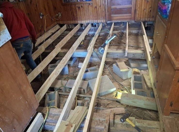 Replace Home floor and foundation rotted out - Crocket Texas by Harden Enterprise Services LLC