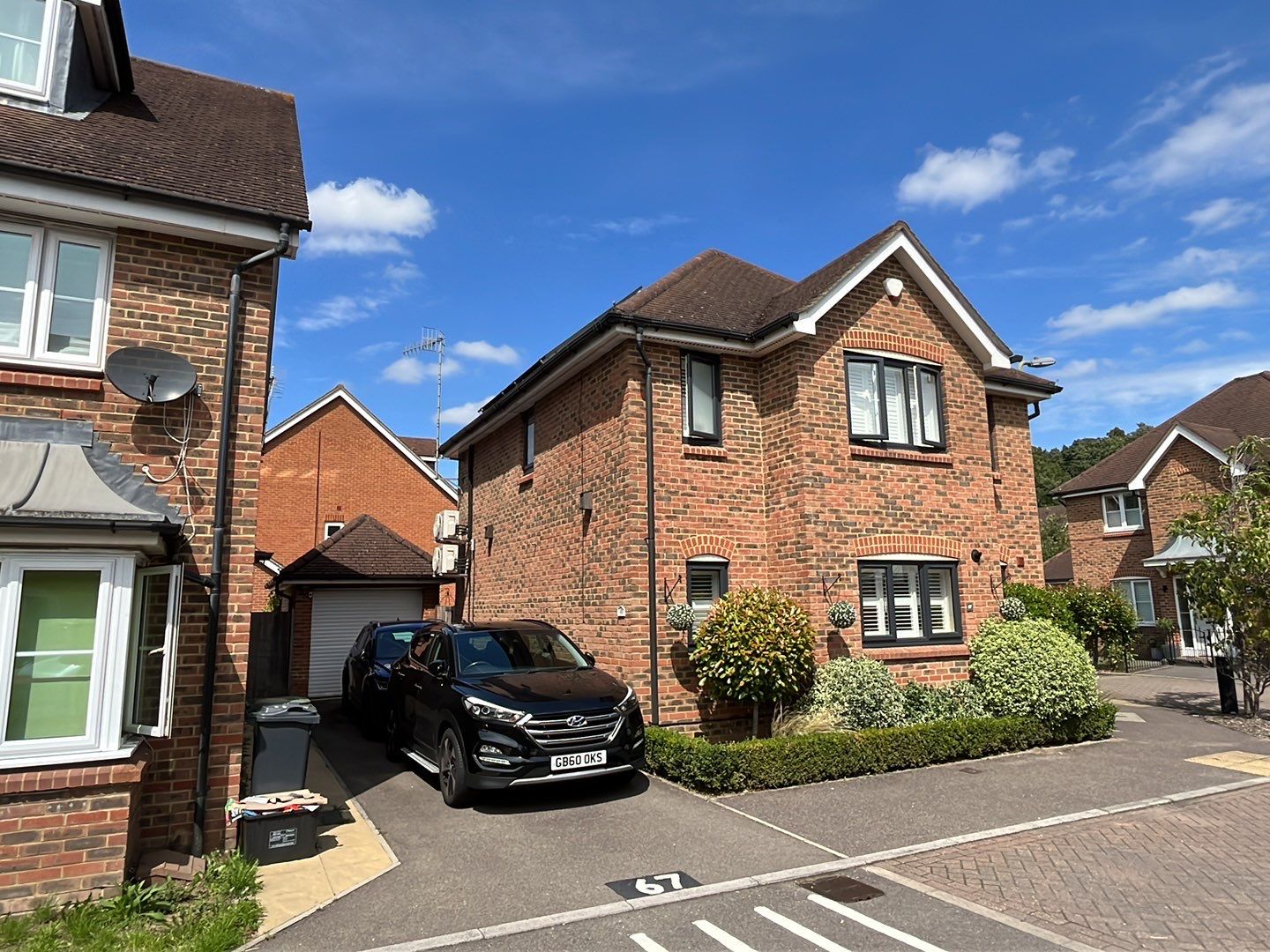 Roof Clean - Biocide Treatment using Honda 15lpm Low Pressure Washing Machine by Ges Exterior Cleaning ltd