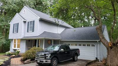 Residential Roofing Installation using TAMKO Heritage Lifetime Architectural Shingles