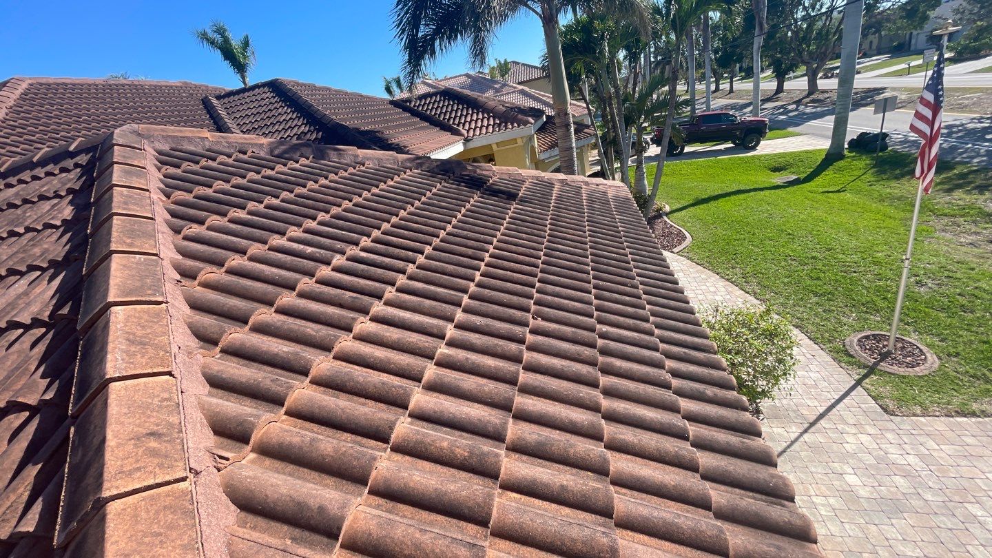 Residential Roofing Repair using Concrete Tile by Four Peaks Roofing