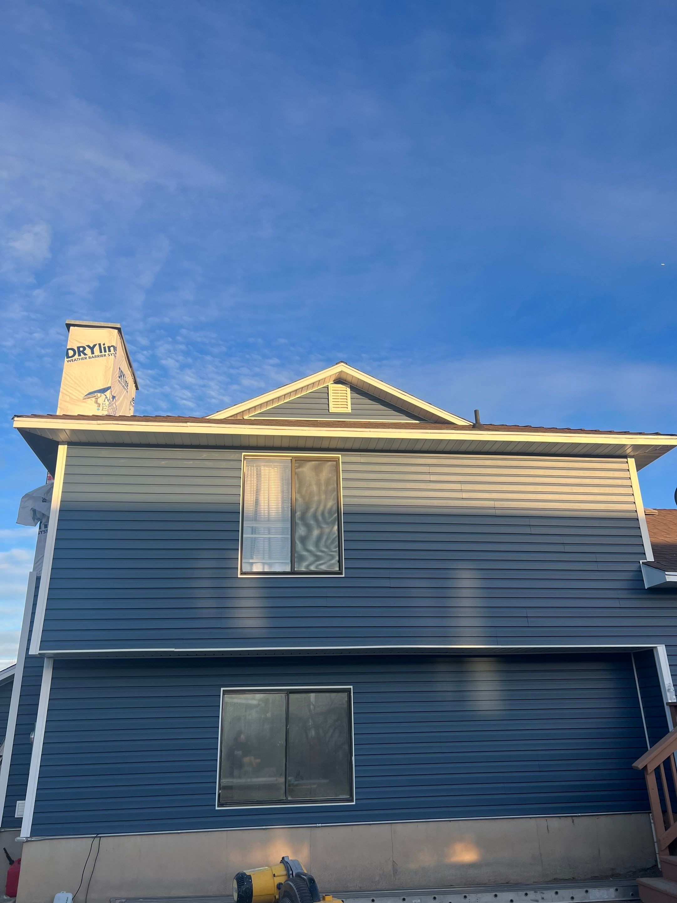 Project in West Jordan by Master Rain Gutters.