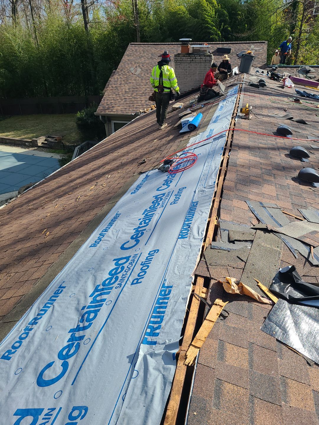 Fairfax: Residential Roof Replacement with CertainTeed Landmark Pro in Max Def Burnt Sienna by RM Banning, Inc.