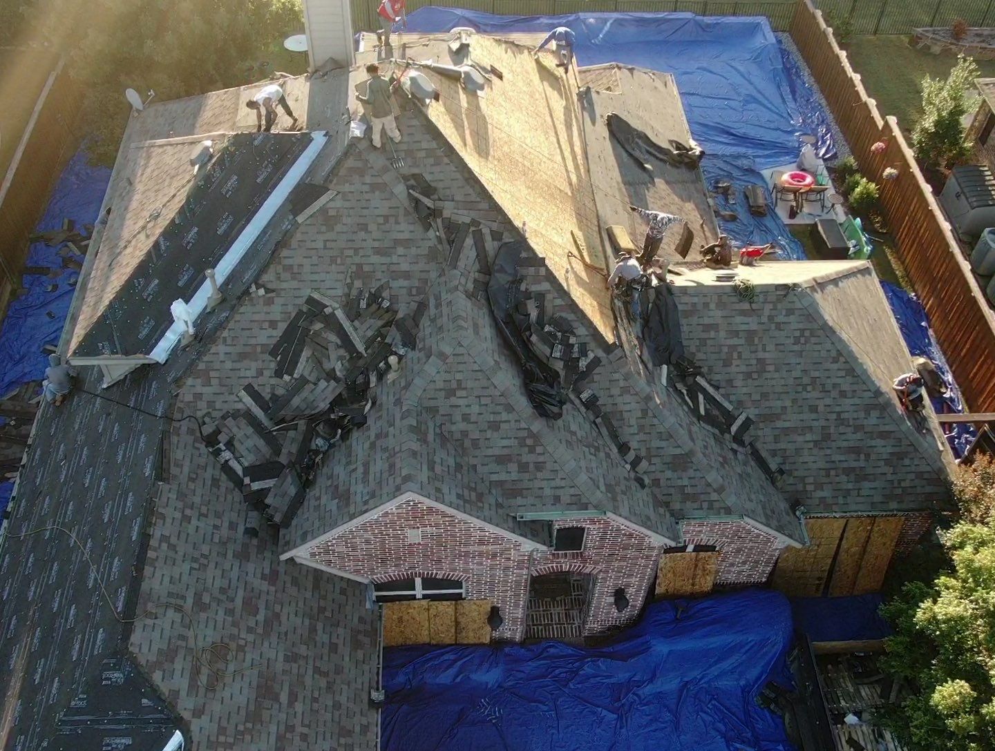 Prosper Texas Residential Roof Replacement by Becker Roofing and Exteriors