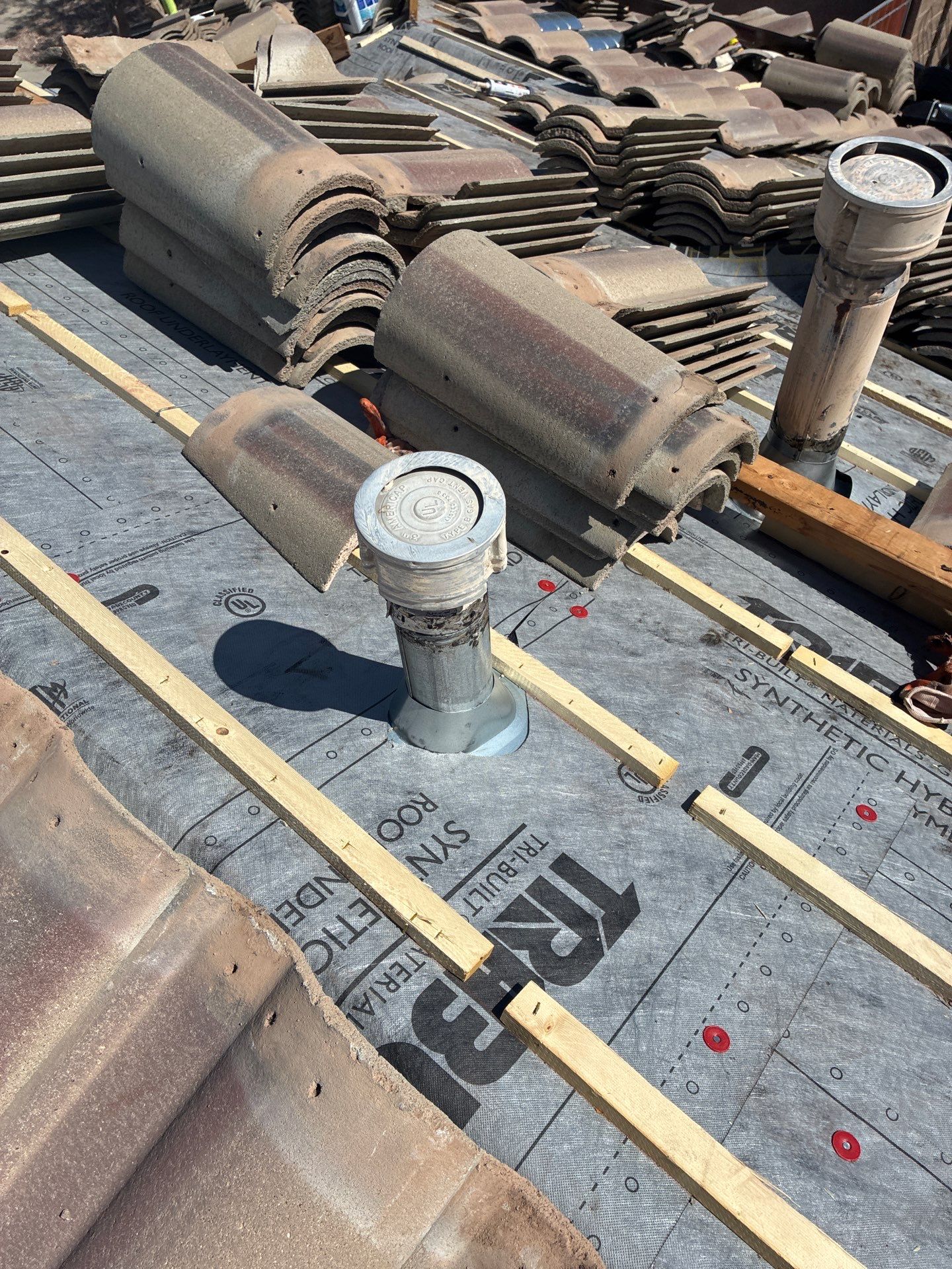 Tile reset in Gold Canyon, AZ by Weather-Tite Roofing
