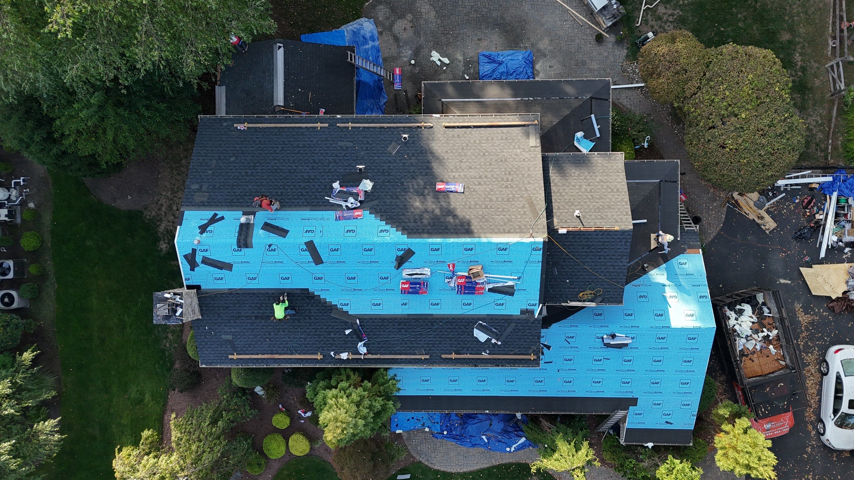 Roof Project in Ramsey, NJ by All State Home Improvement Inc.