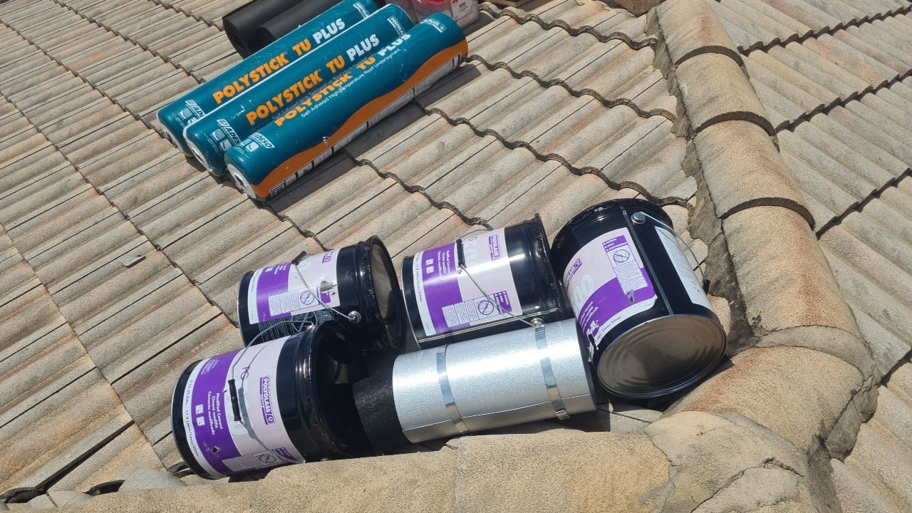 Residential Roofing Installation using Eagle Roofing Tile by BLUES BROTHERS CONSTRUCTION CORP