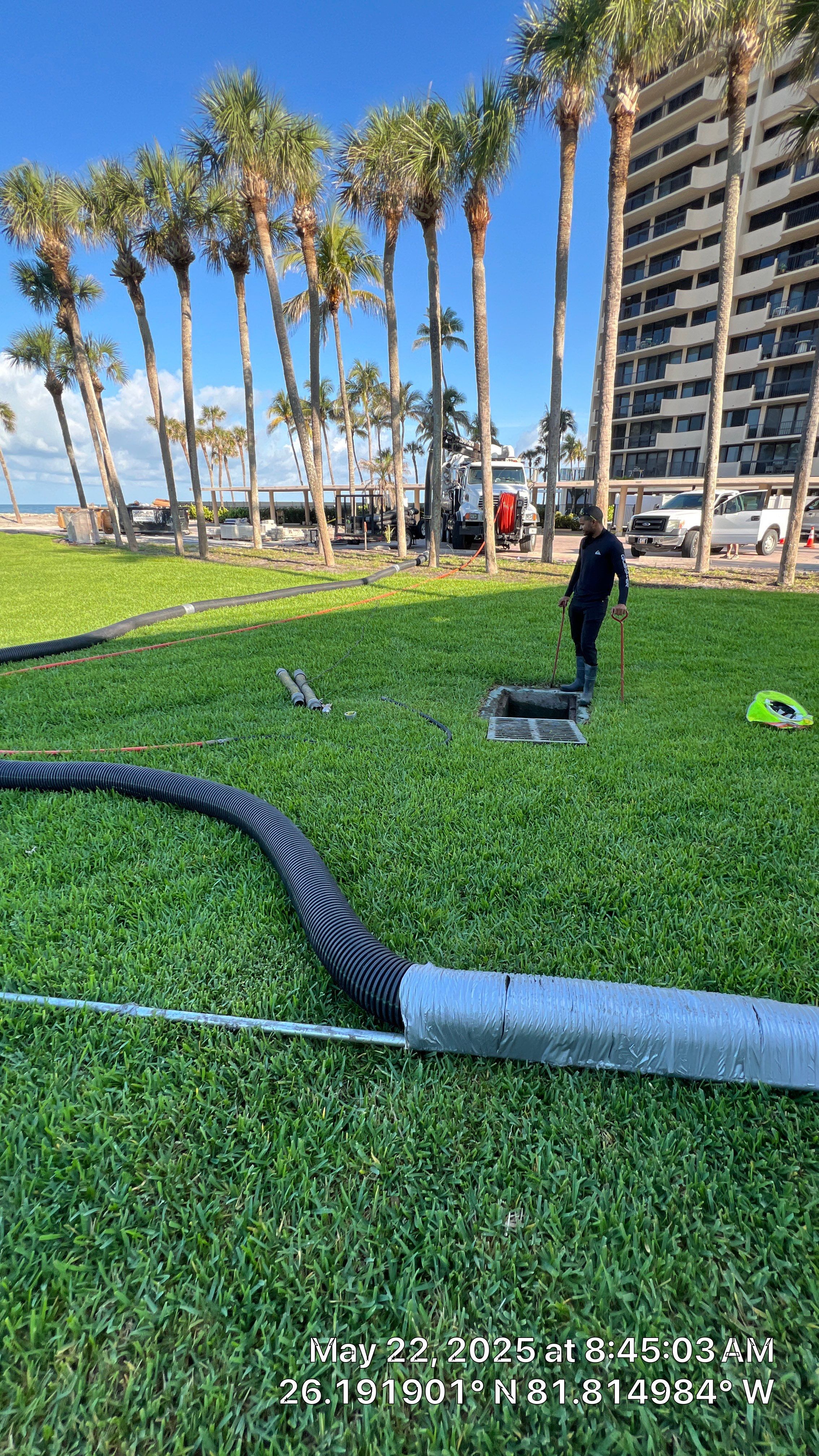 Gulfshore Condo Stormwater System Maintenance by Don Mar, Inc. Storm Water Solutions
