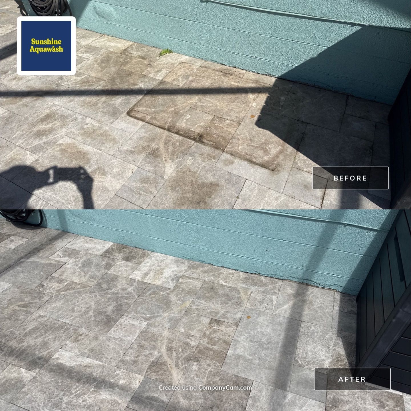 Travertine Pool Deck, Lanai & Screen Enclosure Cleaning Near Manatee River | Bradenton, FL by Sunshine AquaWash