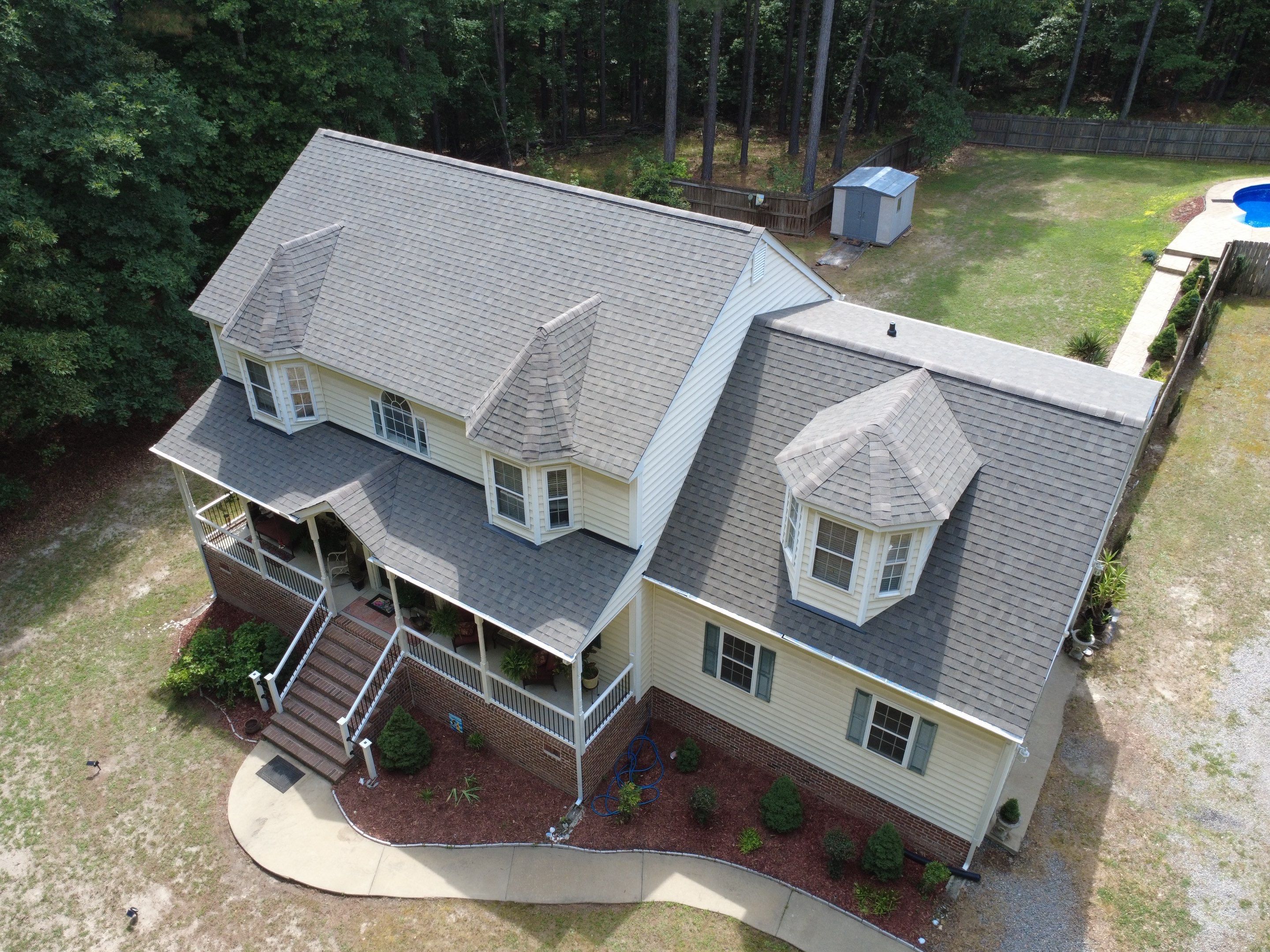 Shingle Roof Replacement  by D.L. Williams Roofing 