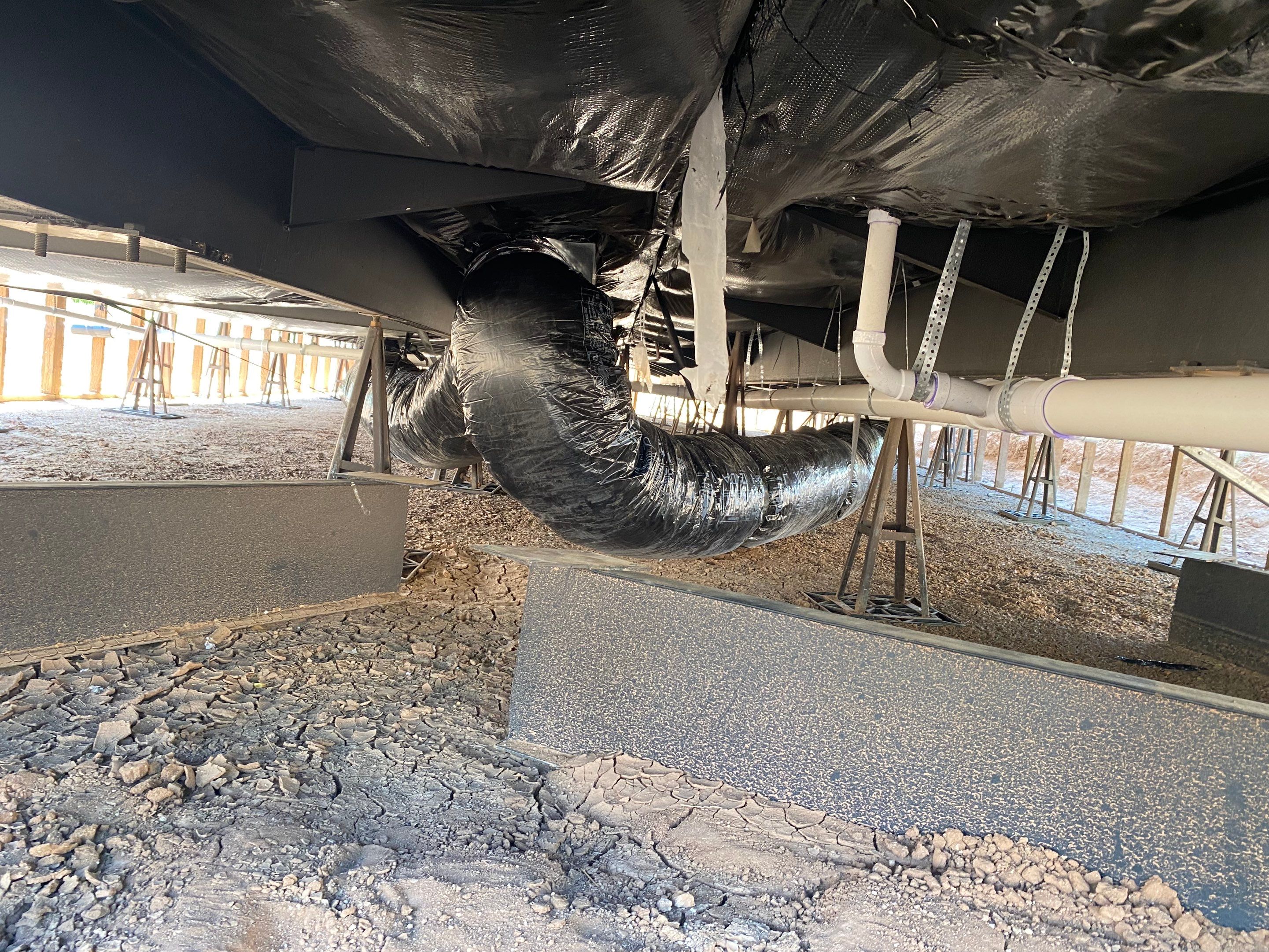 Project in Eloy by Mobile Home Installations