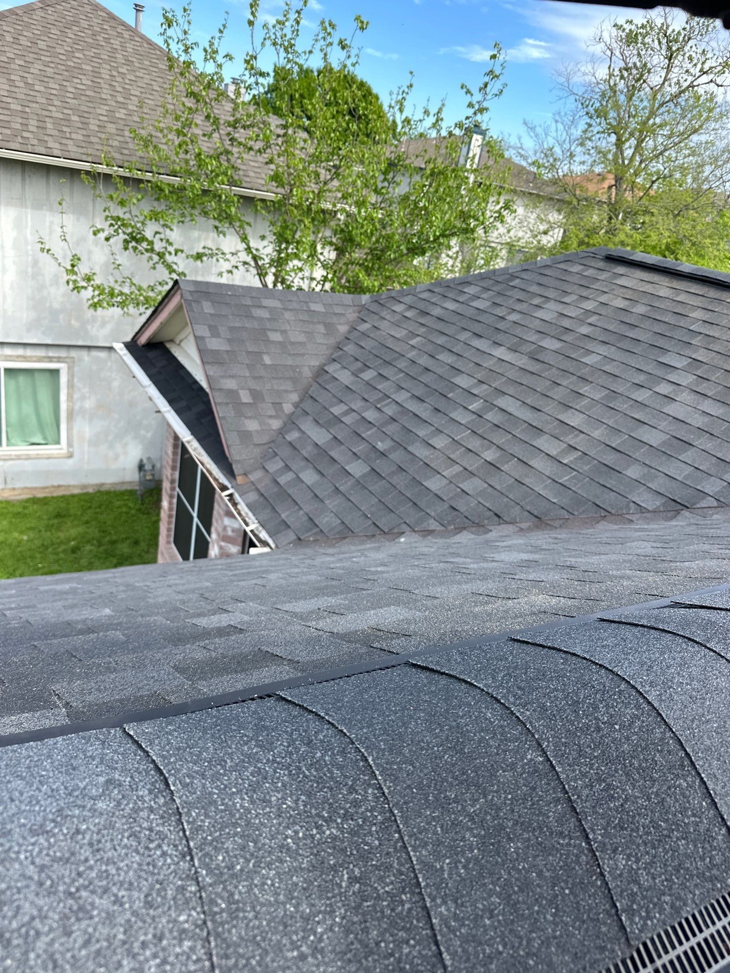 Residential Roofing Installation Owens Corning Oakridge Onyx Black by DeZign Roofing & Exteriors