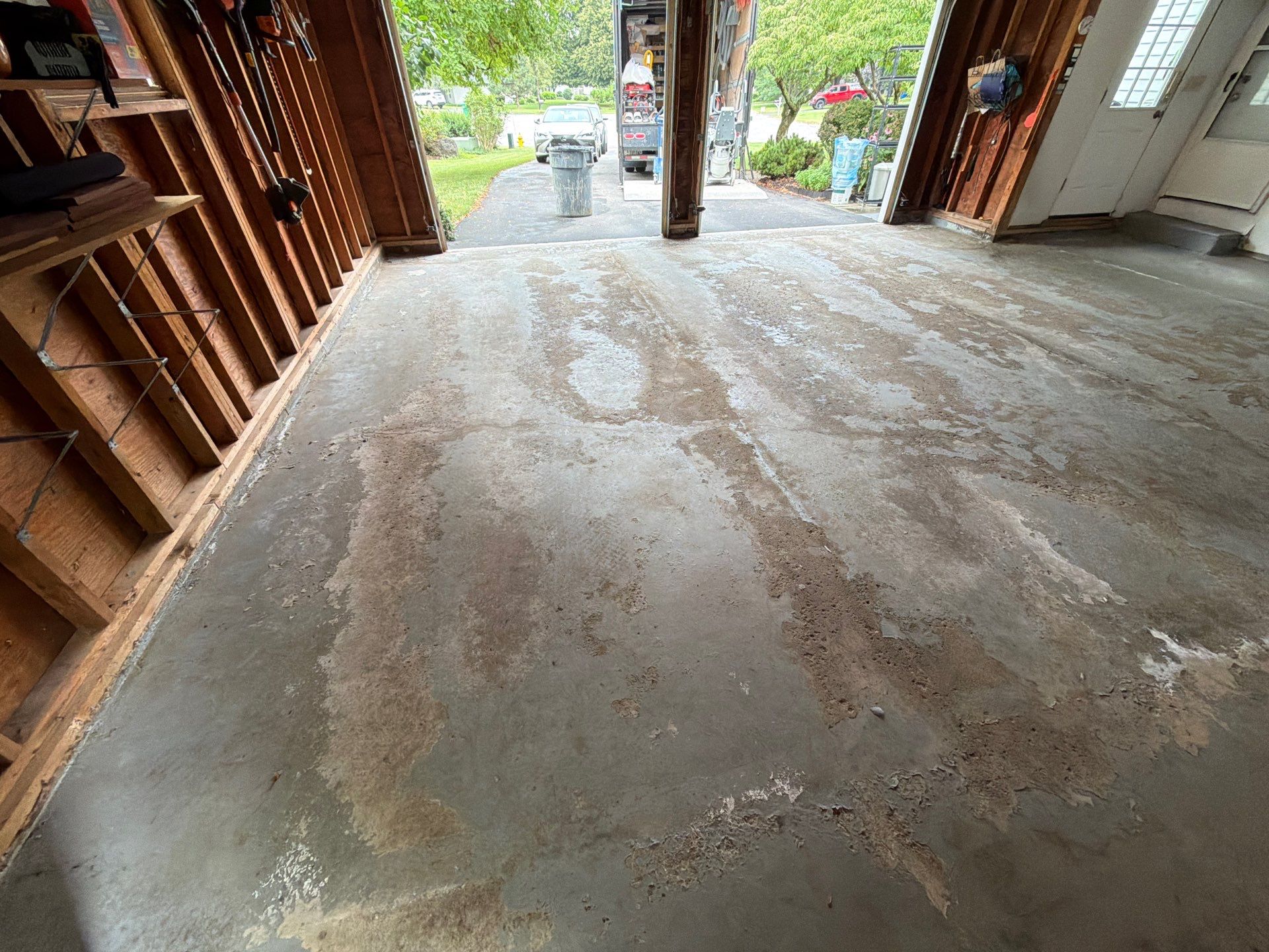 Vintage Desert Edge Garage Coating by NG Masonry & Construction LLC