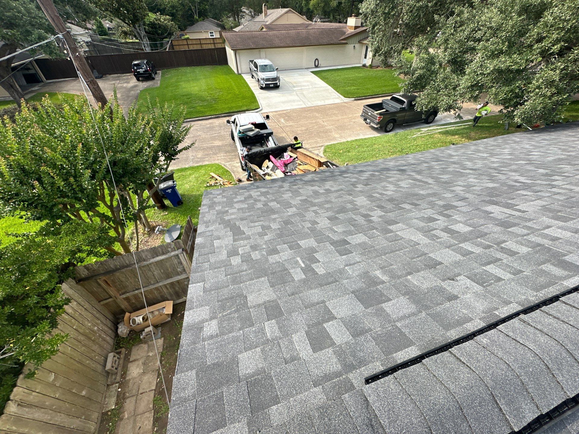 Project in Houston by Motion Roofing