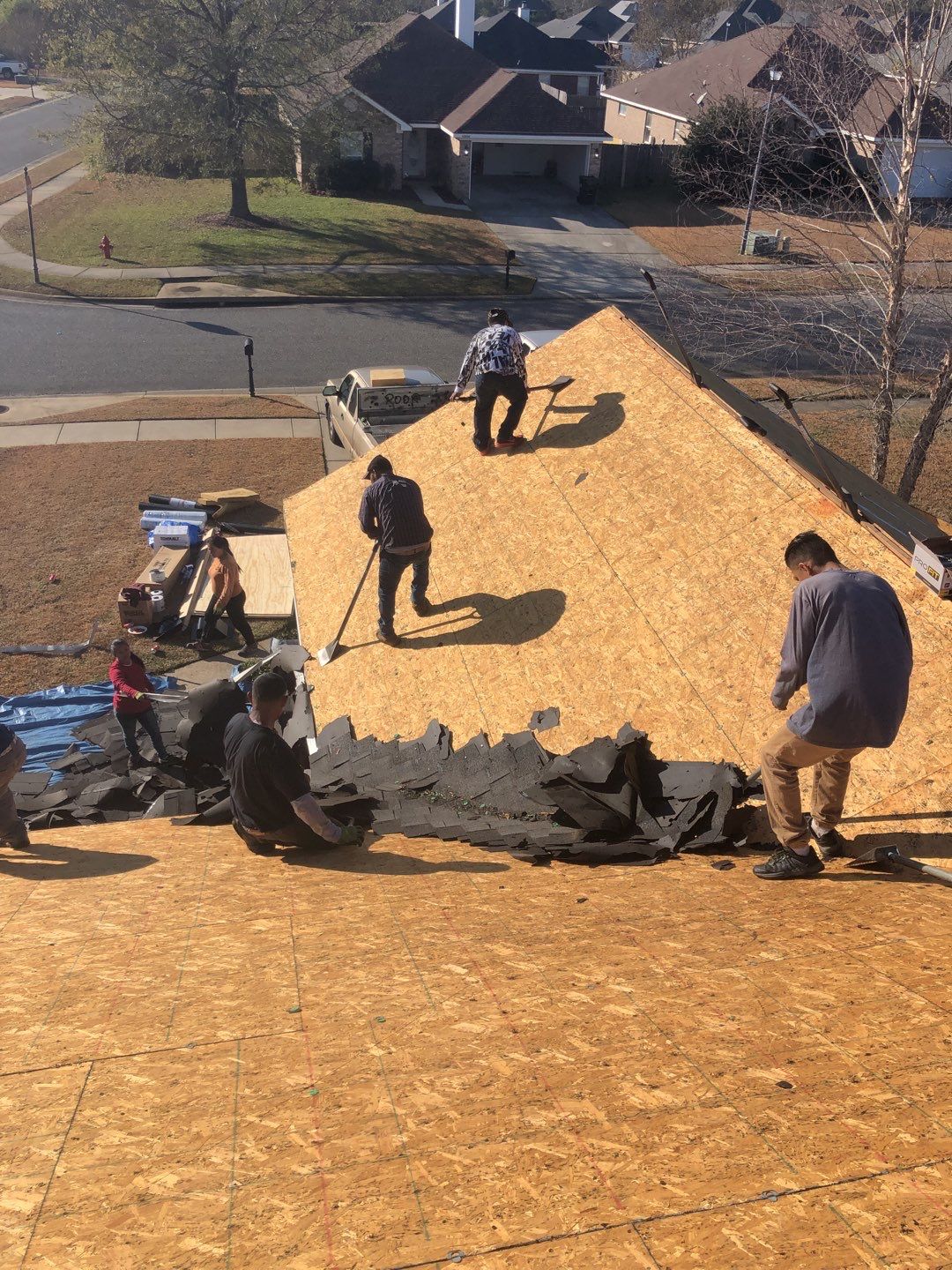 Residential Roofing Repair using Roof Replacement by American Roofing & Construction LLC