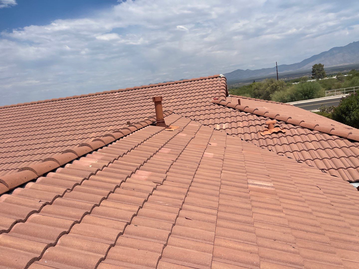 Terracotta Concrete Tile by Reimagine Roofing