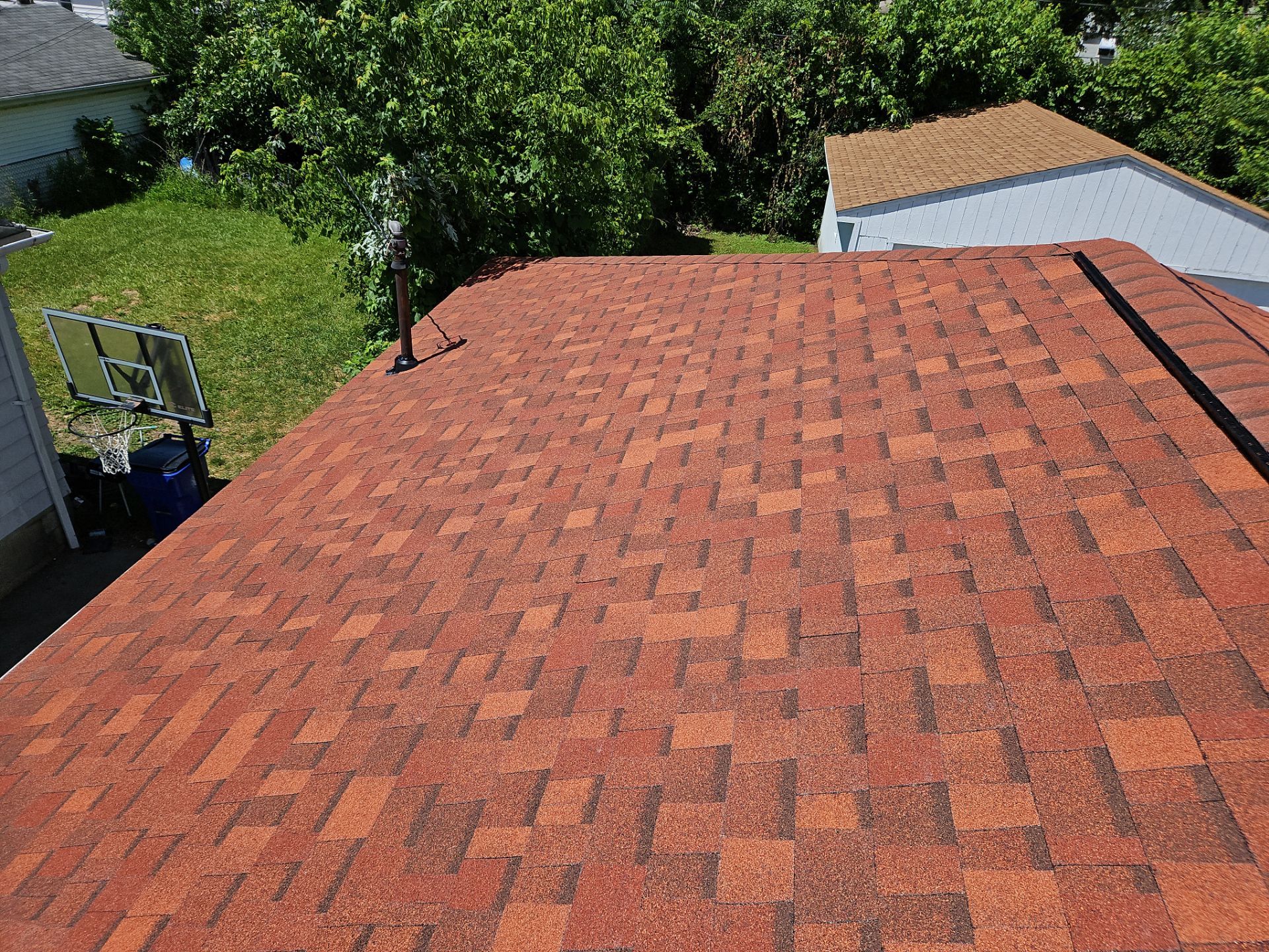 Residential Roof Replacement using Owens Corning Terra Cotta by Absolute Roofing and Construction