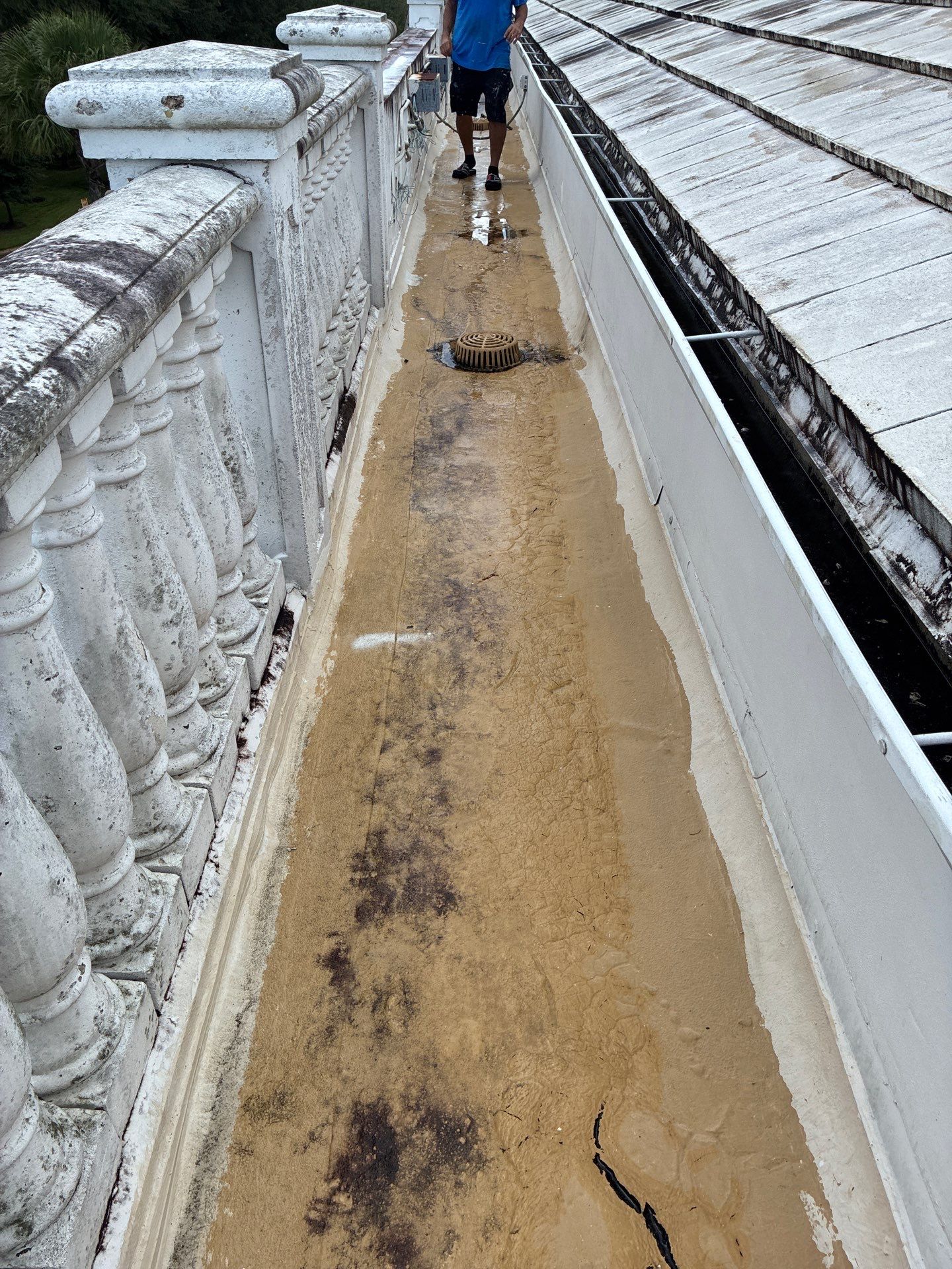 Pressure Washing Commercial Parkland by BKB Pressure Cleaning LLC