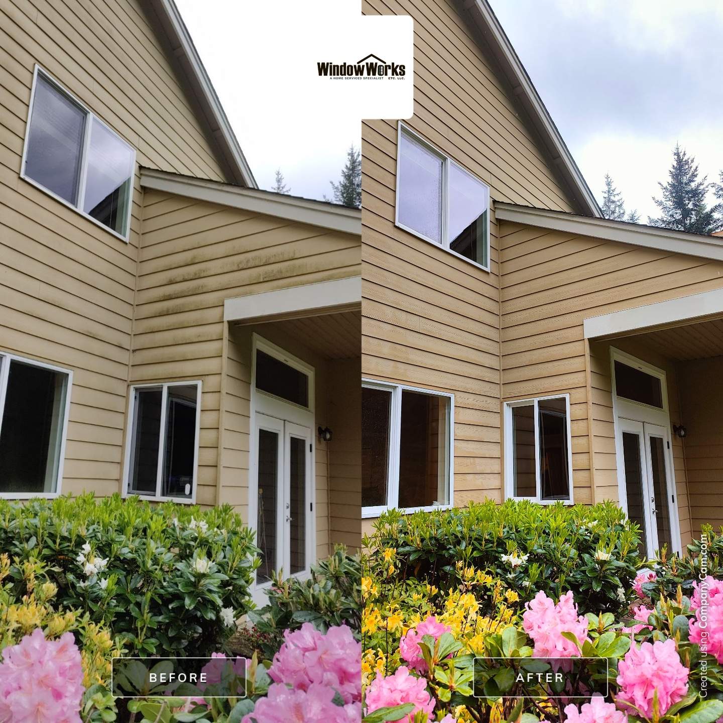 AGS Roof Wash, House Wash, Pressure Wash, Window Cleaning in North Bend by WindowWorks