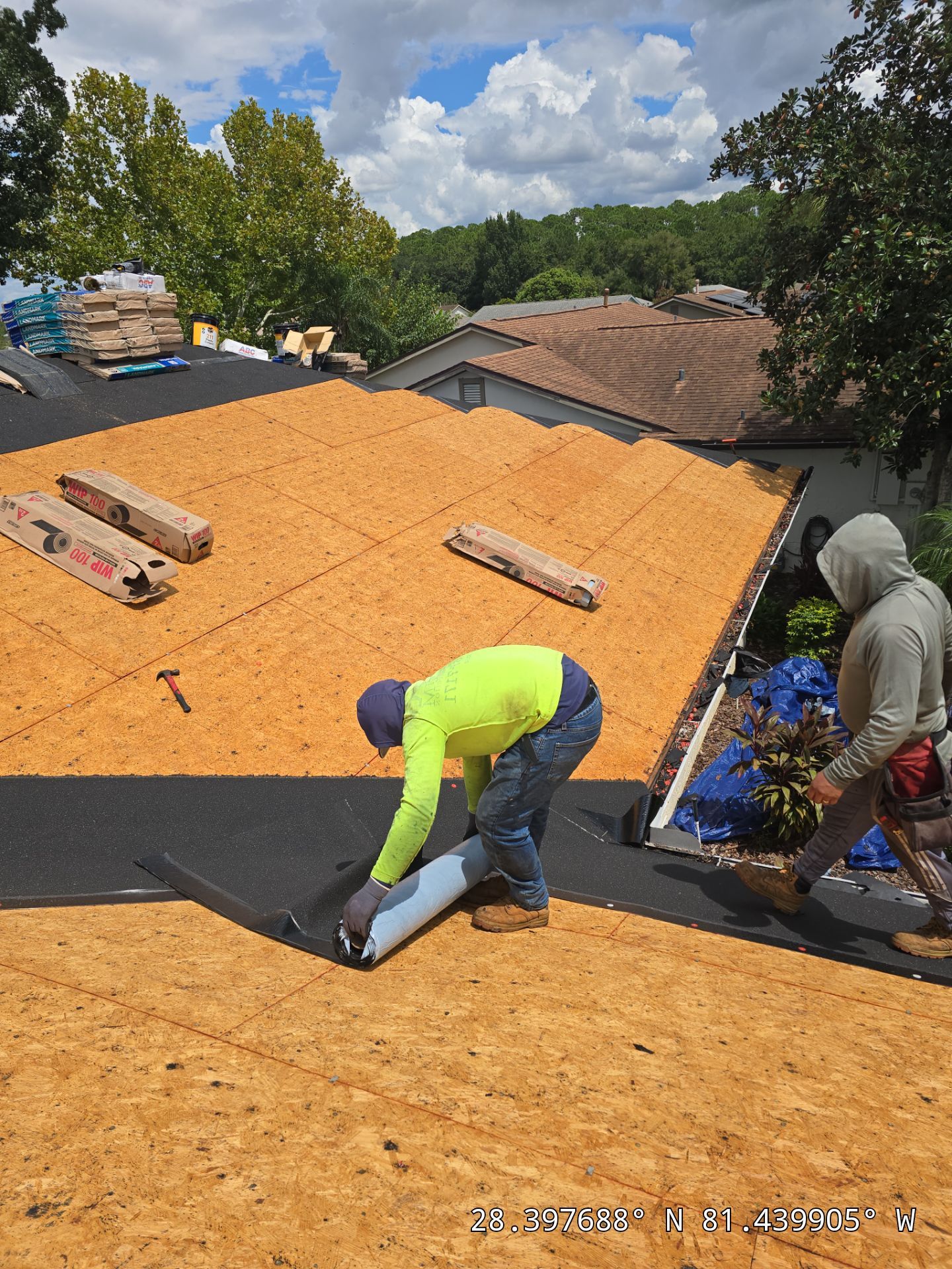 Project in Orlando by Fortified Roofing Solutions Corp.