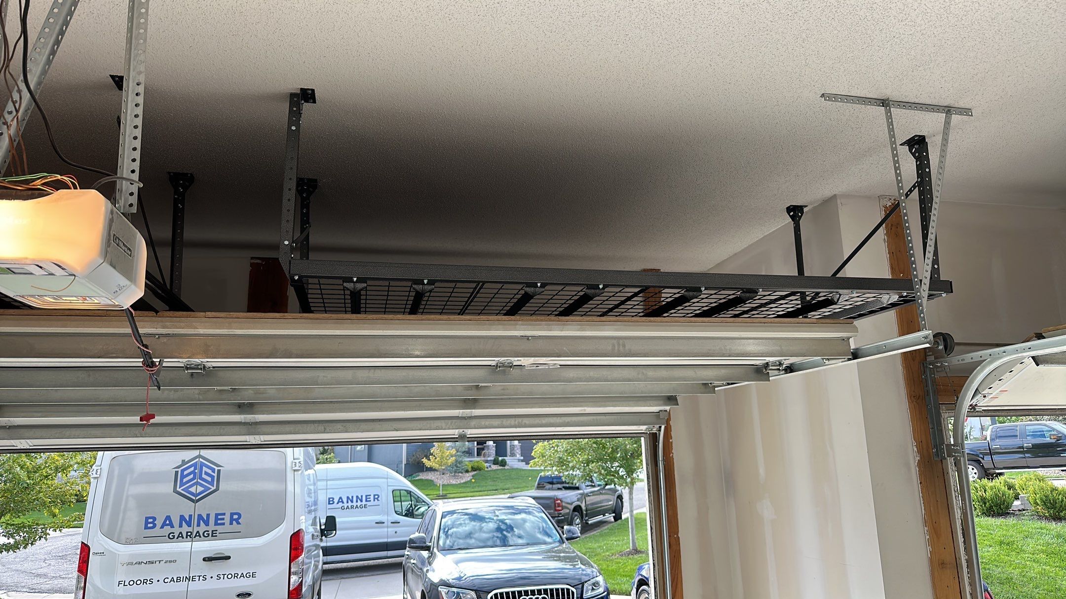 You can maximize your storage just like Dan J. by Banner Garage