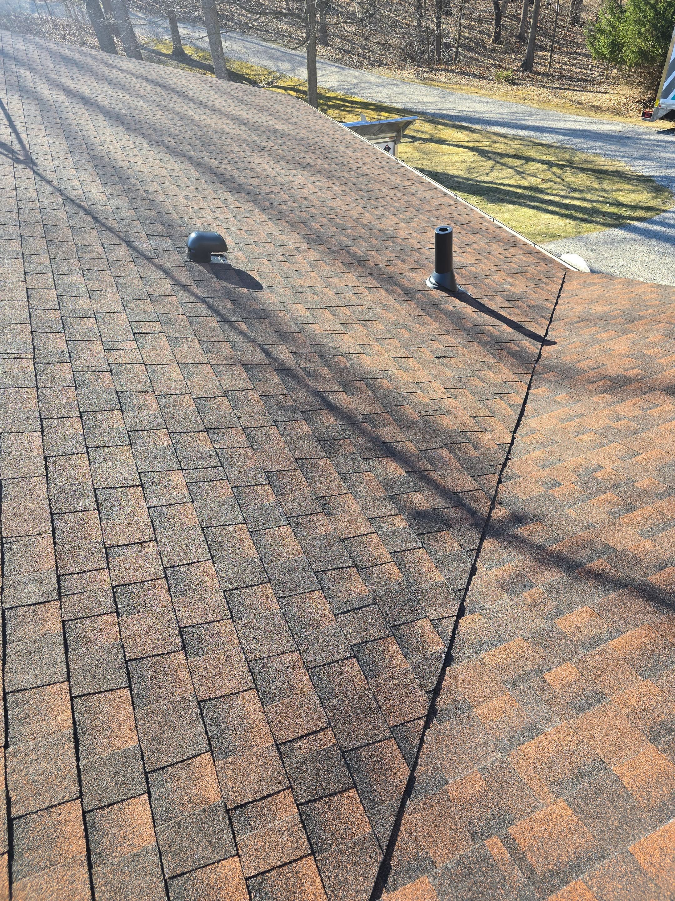 Residential Roofing Installation using GAF HDZ - Hickory by Acme Exteriors