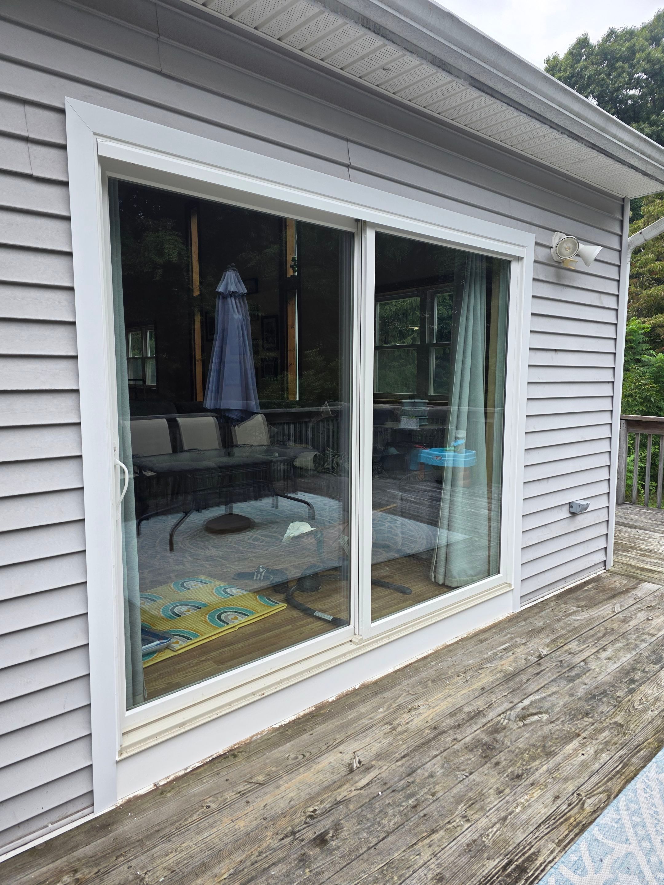 Infinity By Marvin Sliding Patio Door Installation by DiGiorgi Roofing and Siding Inc