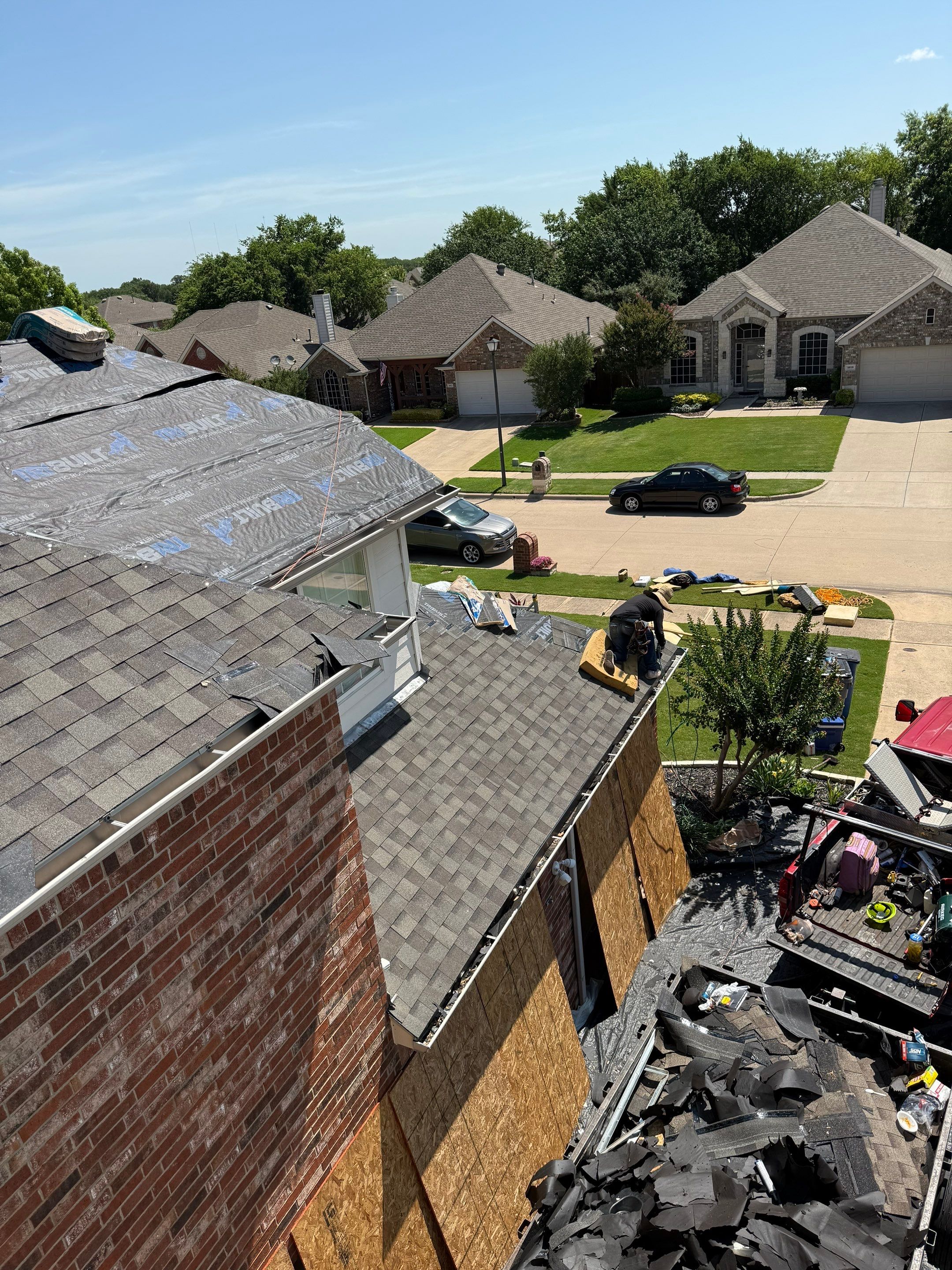 Project in Wylie by Rhino Roofing and General Contracting, LLC