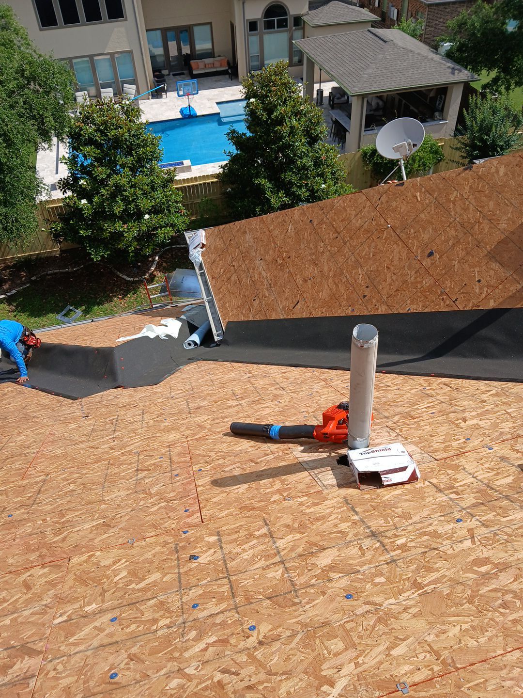 Residential Roofing Repair using Owen's Corning Duration (Lifetime) Shingles by Roof Repair Company