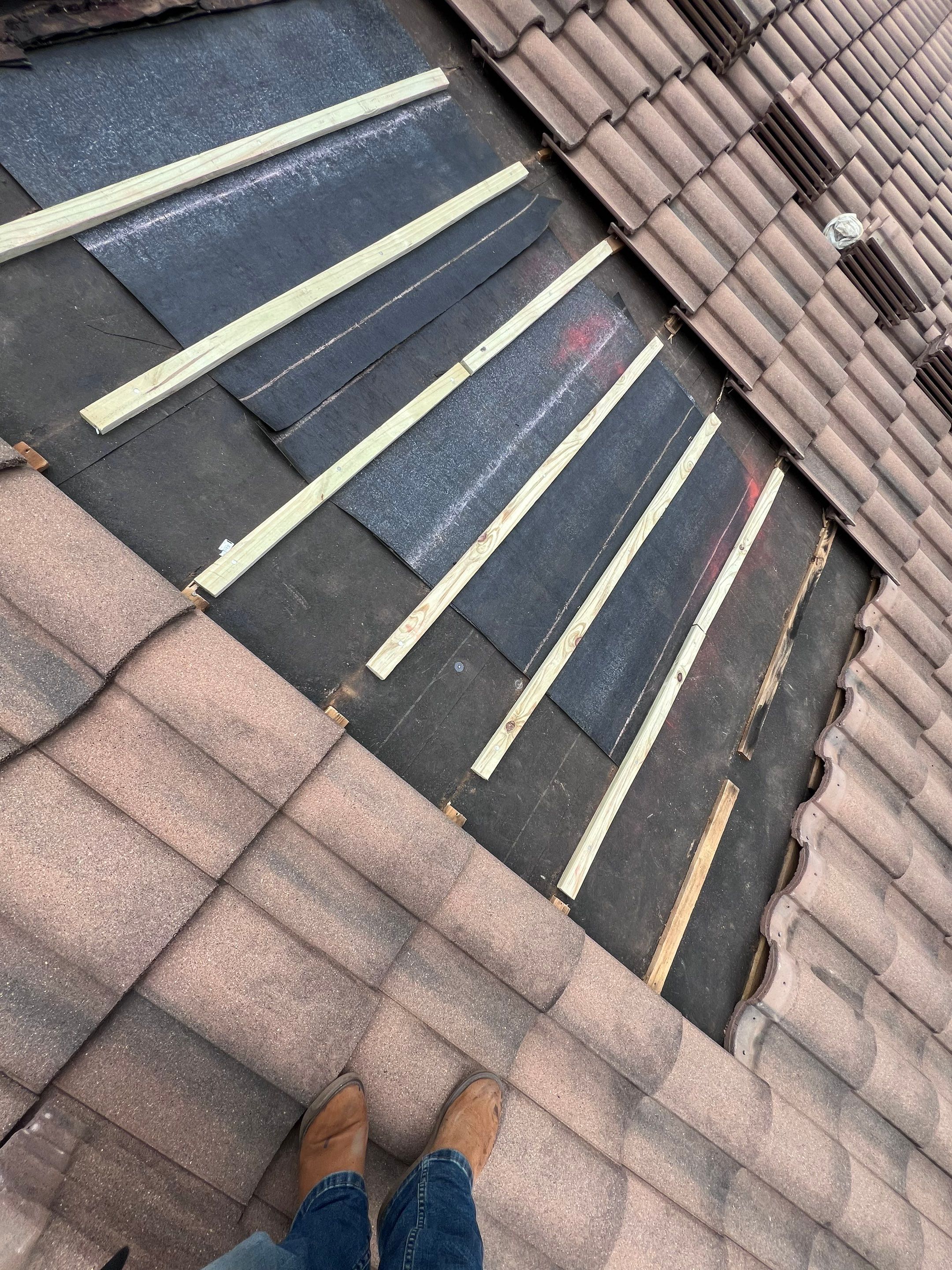 Tile Roof Repair by Roof Repair Company