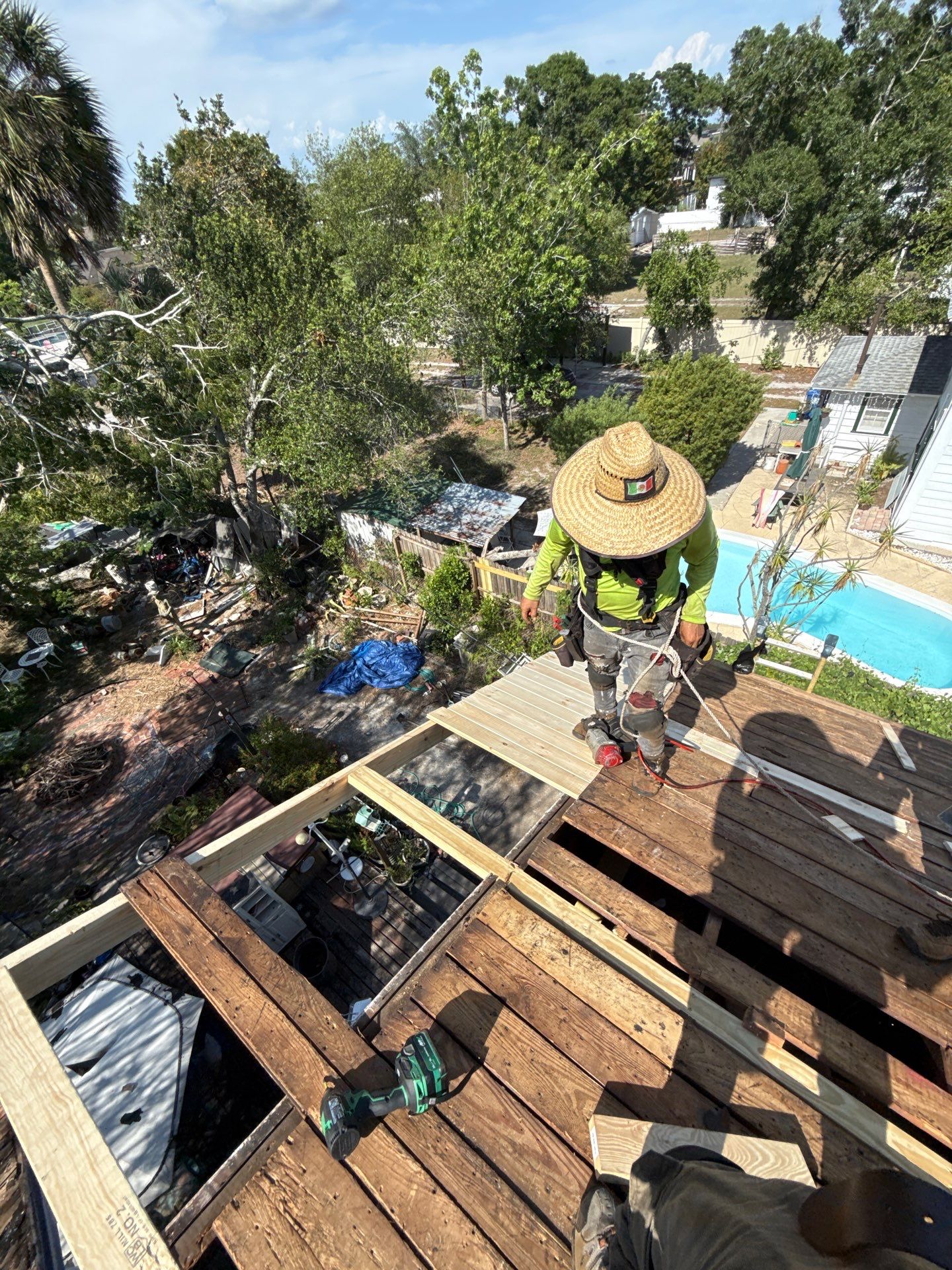 Project in St. Petersburg by Mitchell Roofing Company LLC