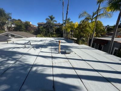 Residential Flat Roof Torch Down Replacement in Carlsbad