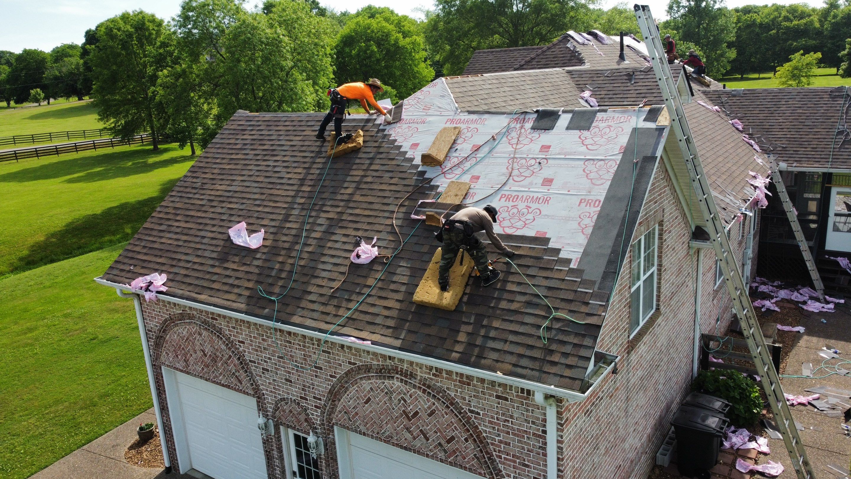 Residential Roofing Installation using Owens Corning Duration Shingles Roofing System by Undersun Roofing 