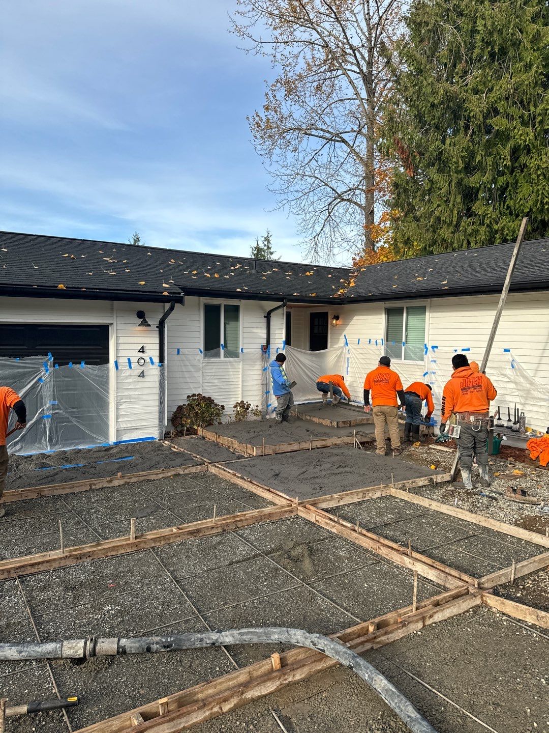 Raphil Haswega Concrete Driveway  by Jireh Asphalt & Concrete Inc 