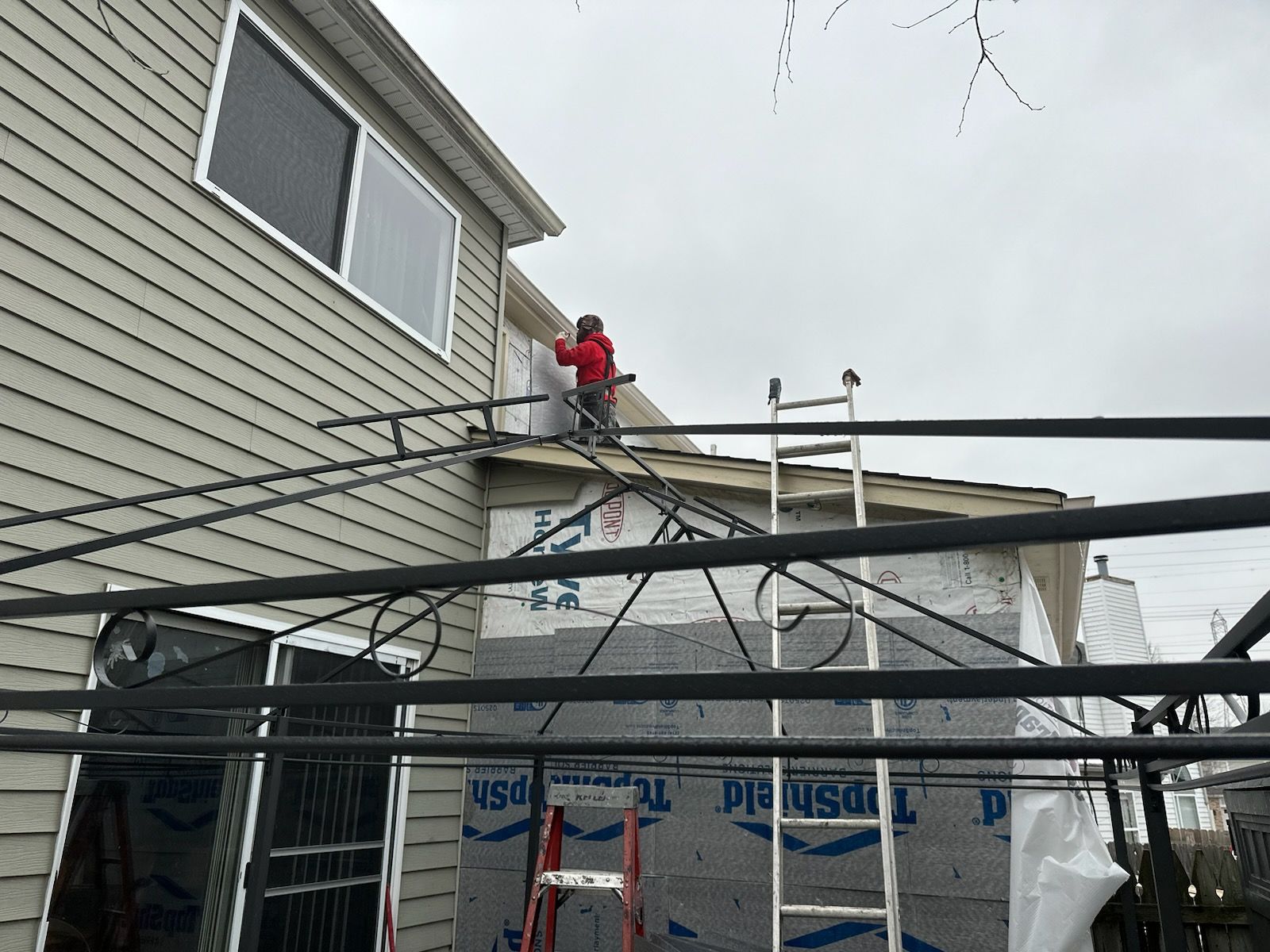 Roof and siding replacement by hail and wind damage by Just Brilliant Restoration JBR