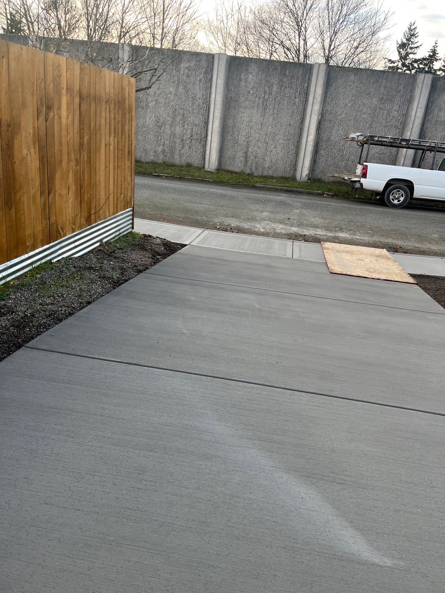 Concrete Driveway & Landscaping Project | Everett by Jireh Asphalt & Concrete Inc 