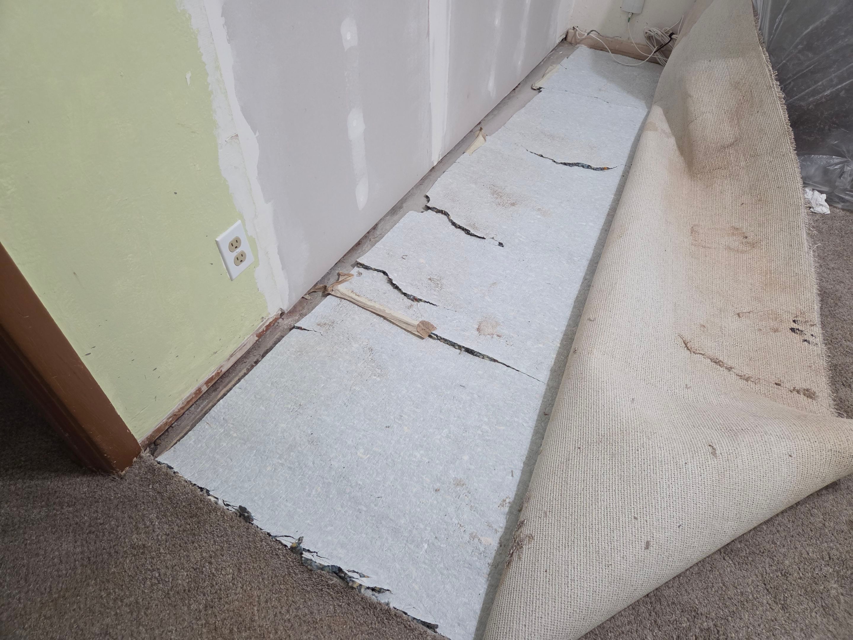 Carpet Repair & Reinstall, Post Water Damage by Ardent Carpet Restore LLC
