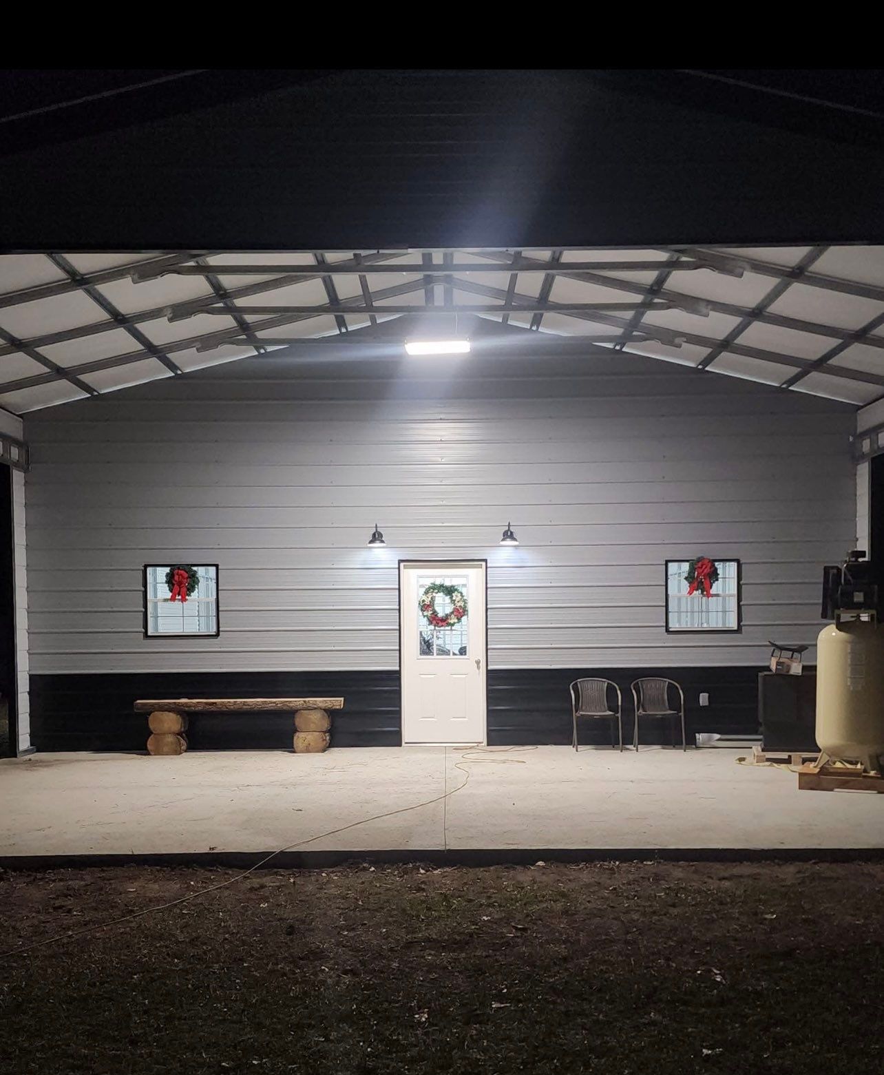 Pre engineered Metal Building and slab by S.W. Contracting & Consulting