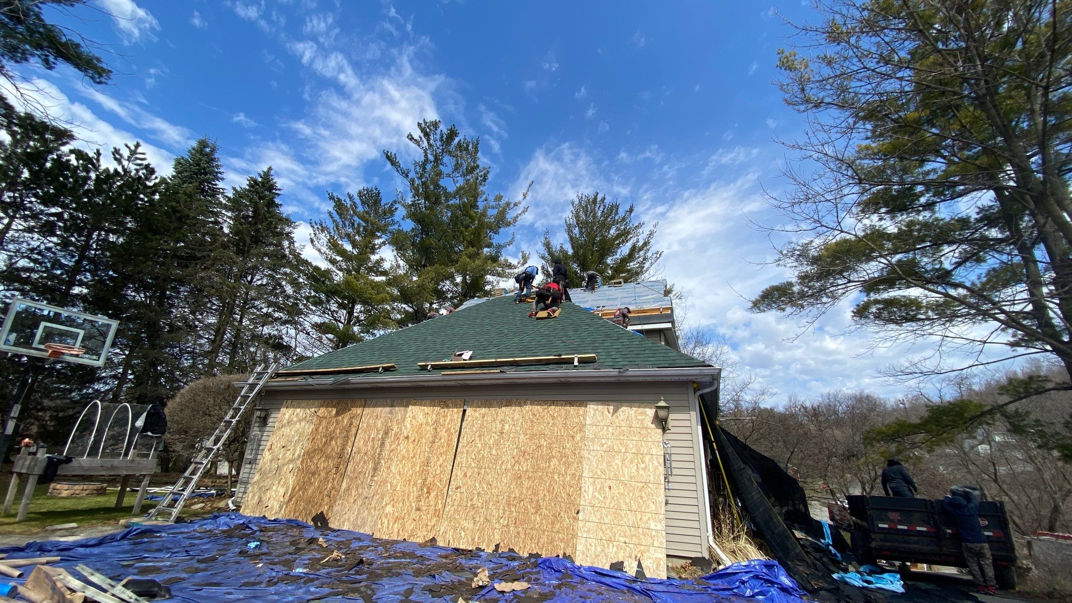 Roof Replacement using CertainTeed Landmark by 180 Contractors