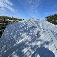 24ga 1" Nail-Strip Mill Finish by Total Roofing System The Metal Roof Experts