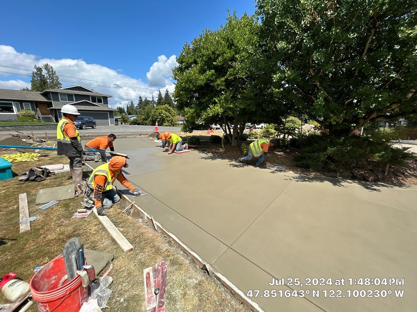 Rodd | Concrete Driveway Extentension by Jireh Asphalt & Concrete Inc 