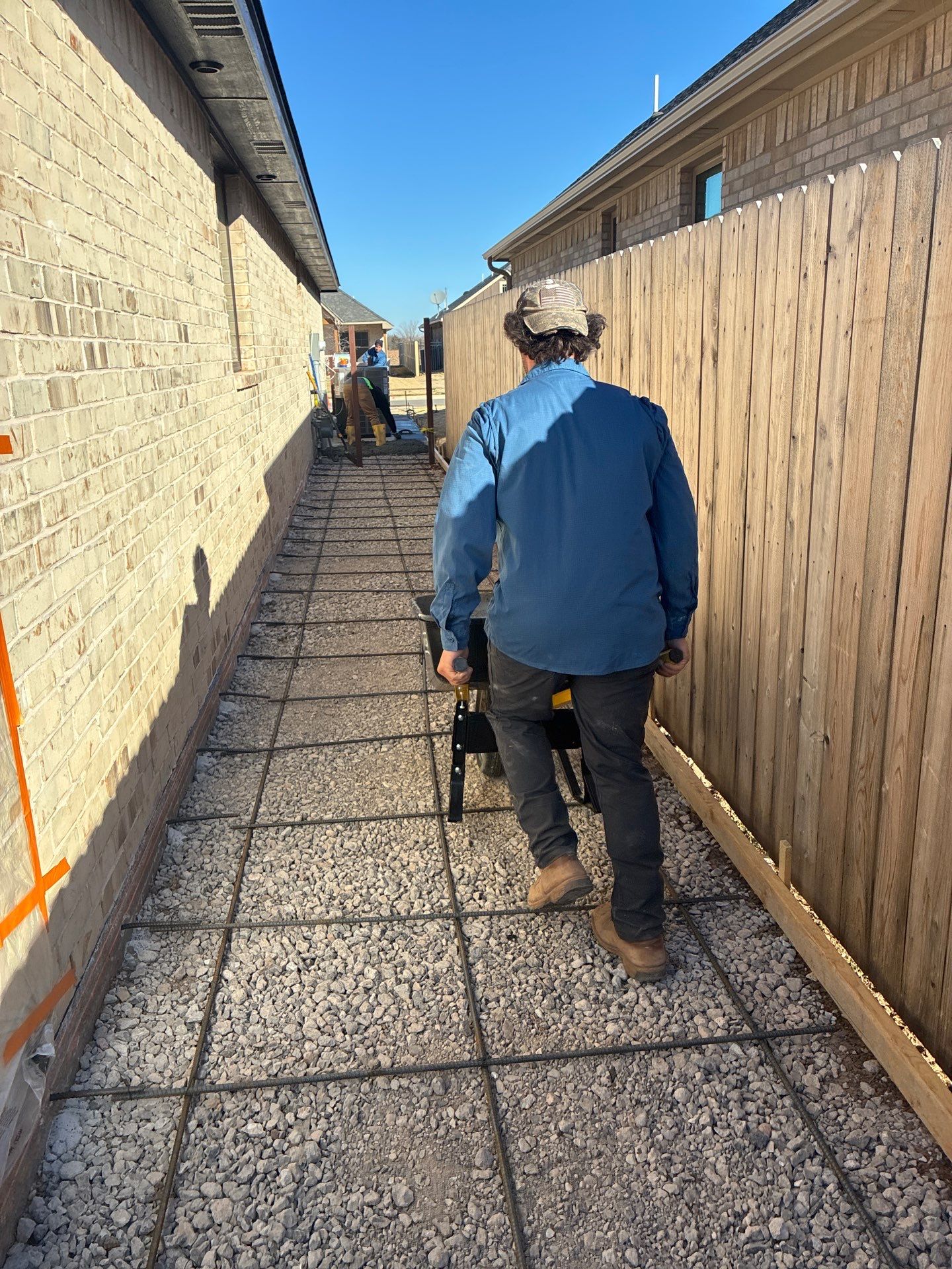 Concrete Sidewalk And Footer by Clays Services Inc