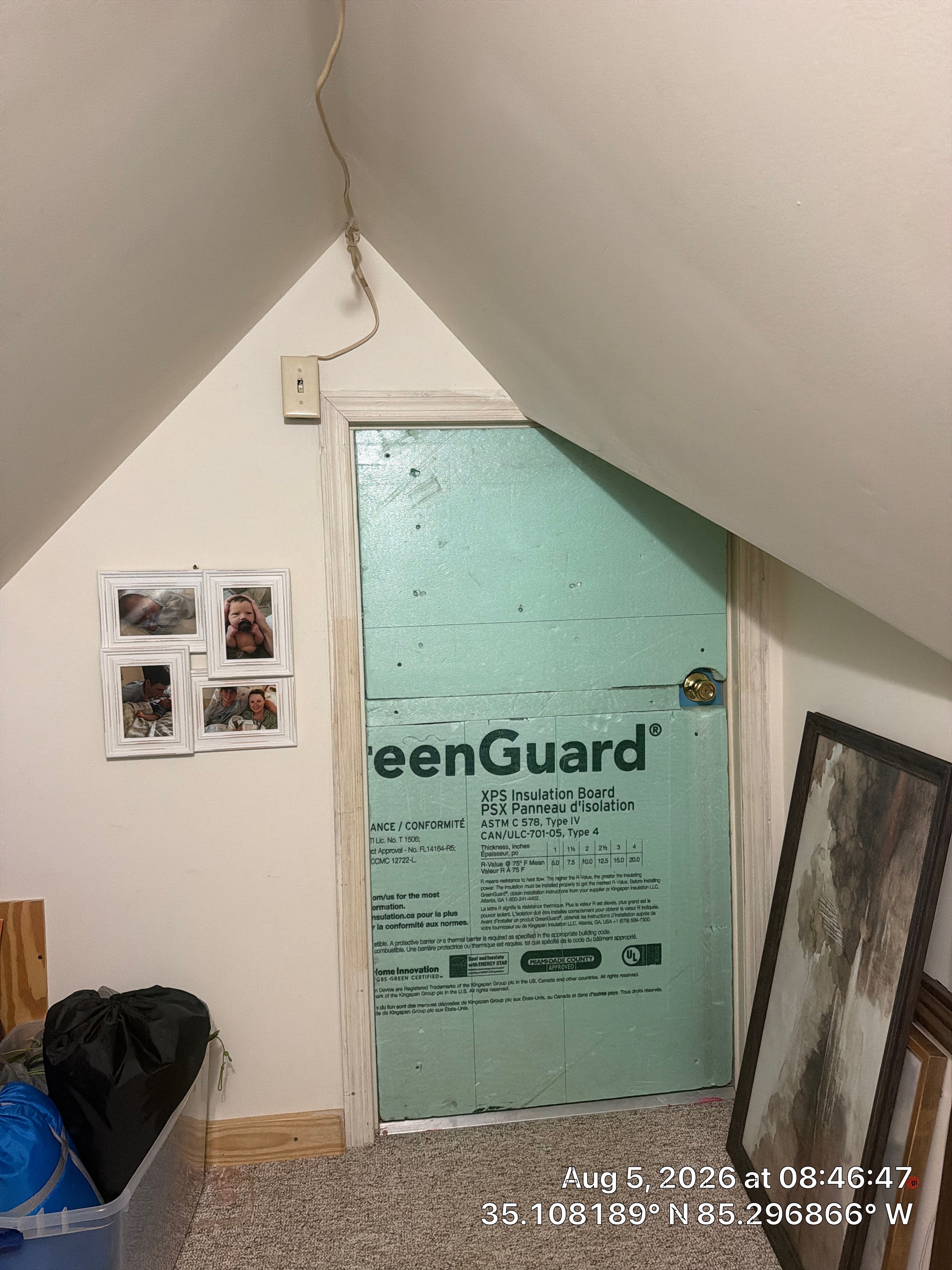 Attic Insulation and Rigid Foam Installation in Chattanooga by CompanyCam Sales Demo
