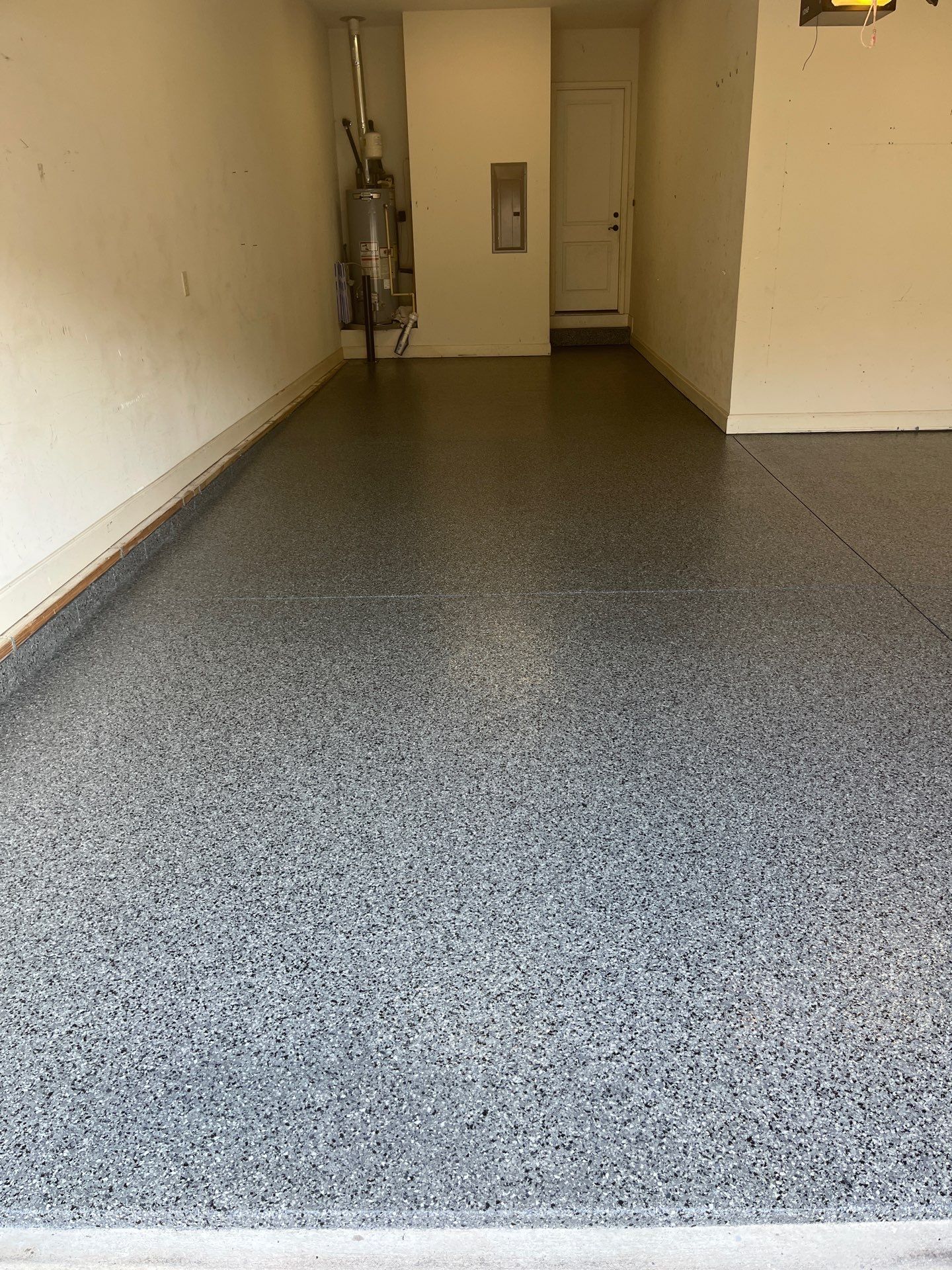 Garage Floor Coating using Nightfall by My Garage Floor Guys