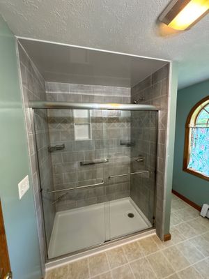Tub to Walk-in Shower Installation in Templeton, MA